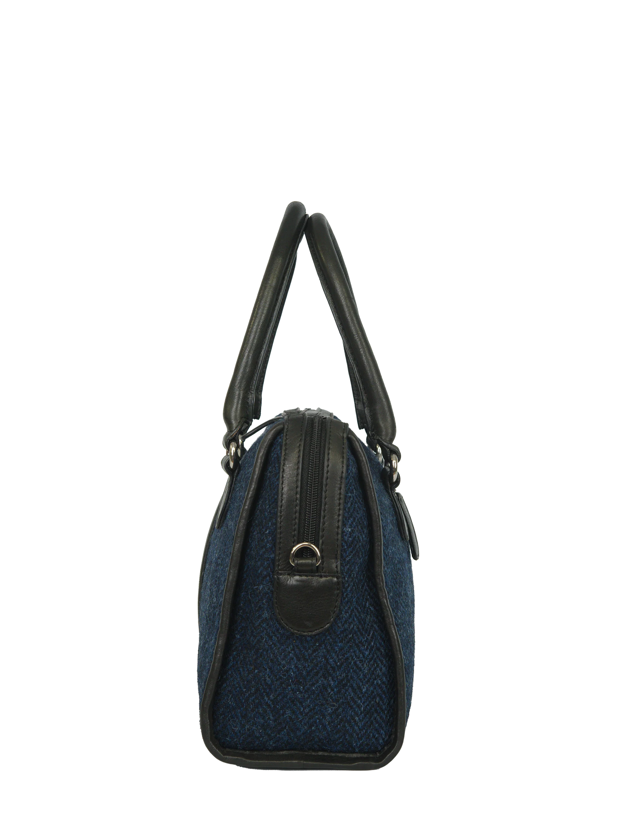 Harris Tweed Maraig Bag - HB104 (Black) - Image 4