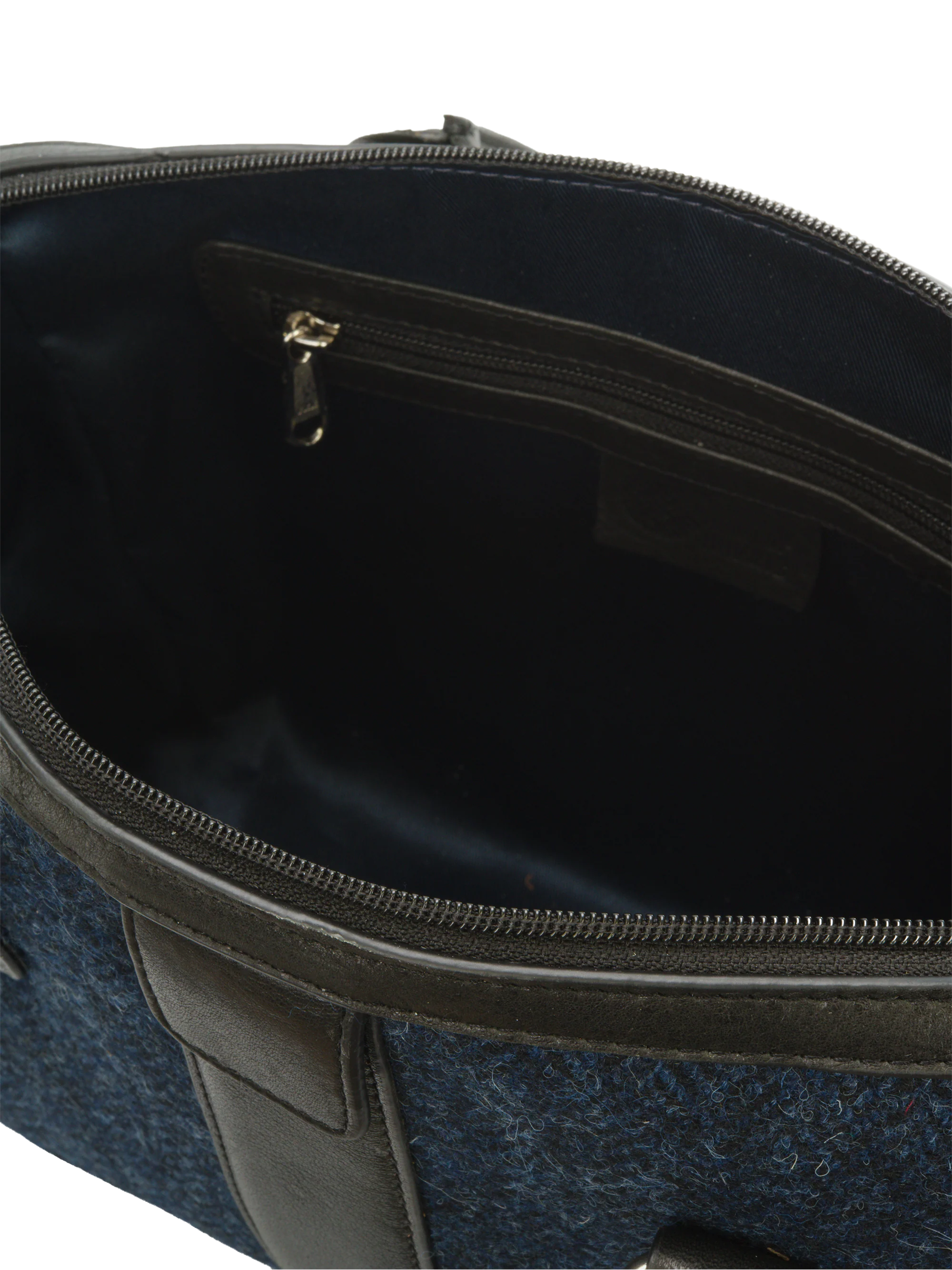 Harris Tweed Maraig Bag - HB104 (Black) - Image 6