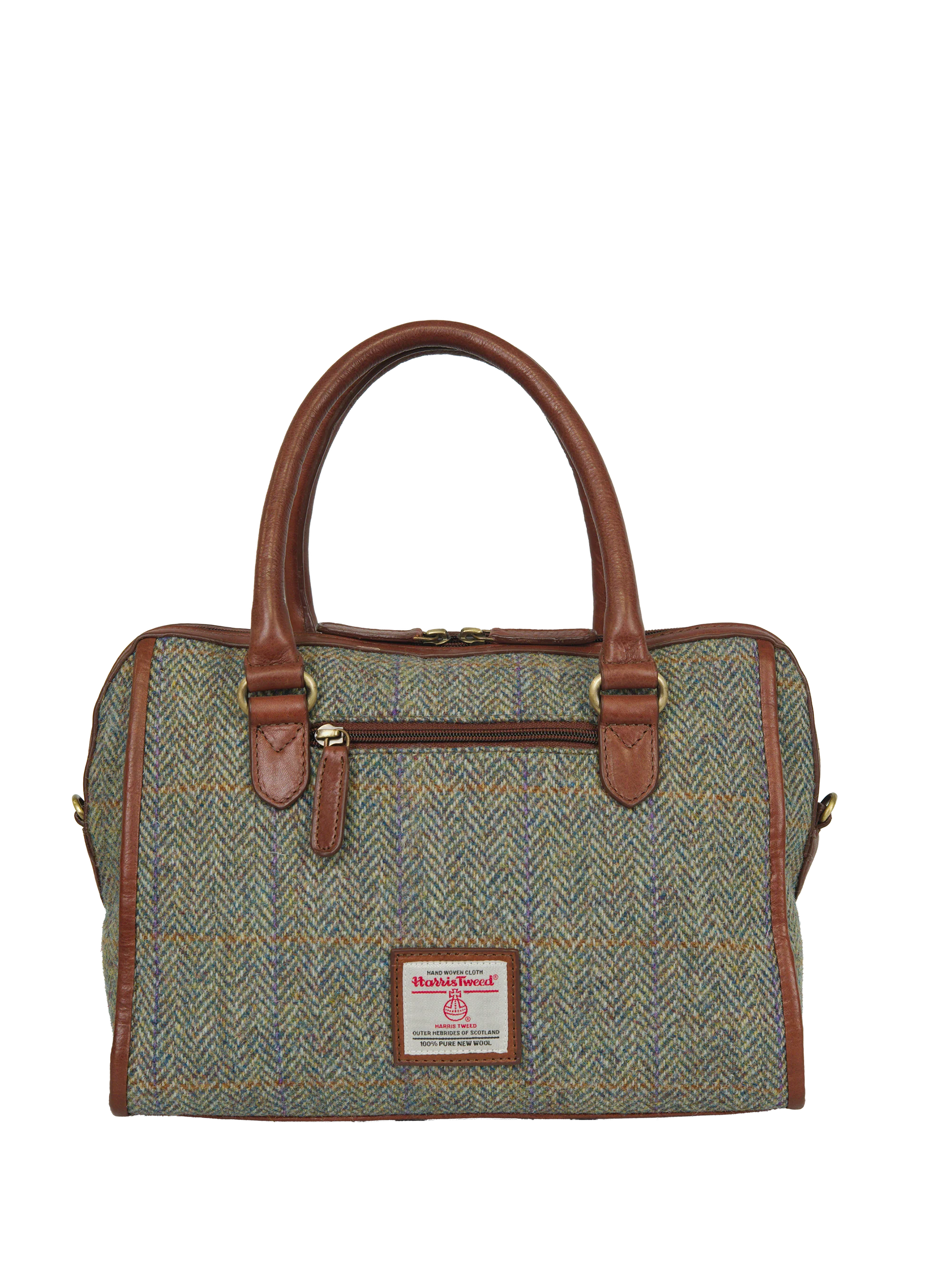 Harris Tweed Maraig Bag - HB107 (Brown) - Image 5
