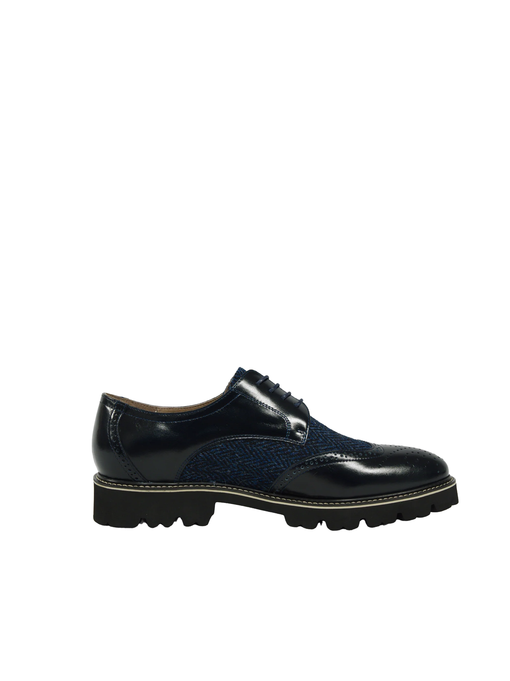 Harris Tweed Mens Classic Brogue - HB104 - Image 5