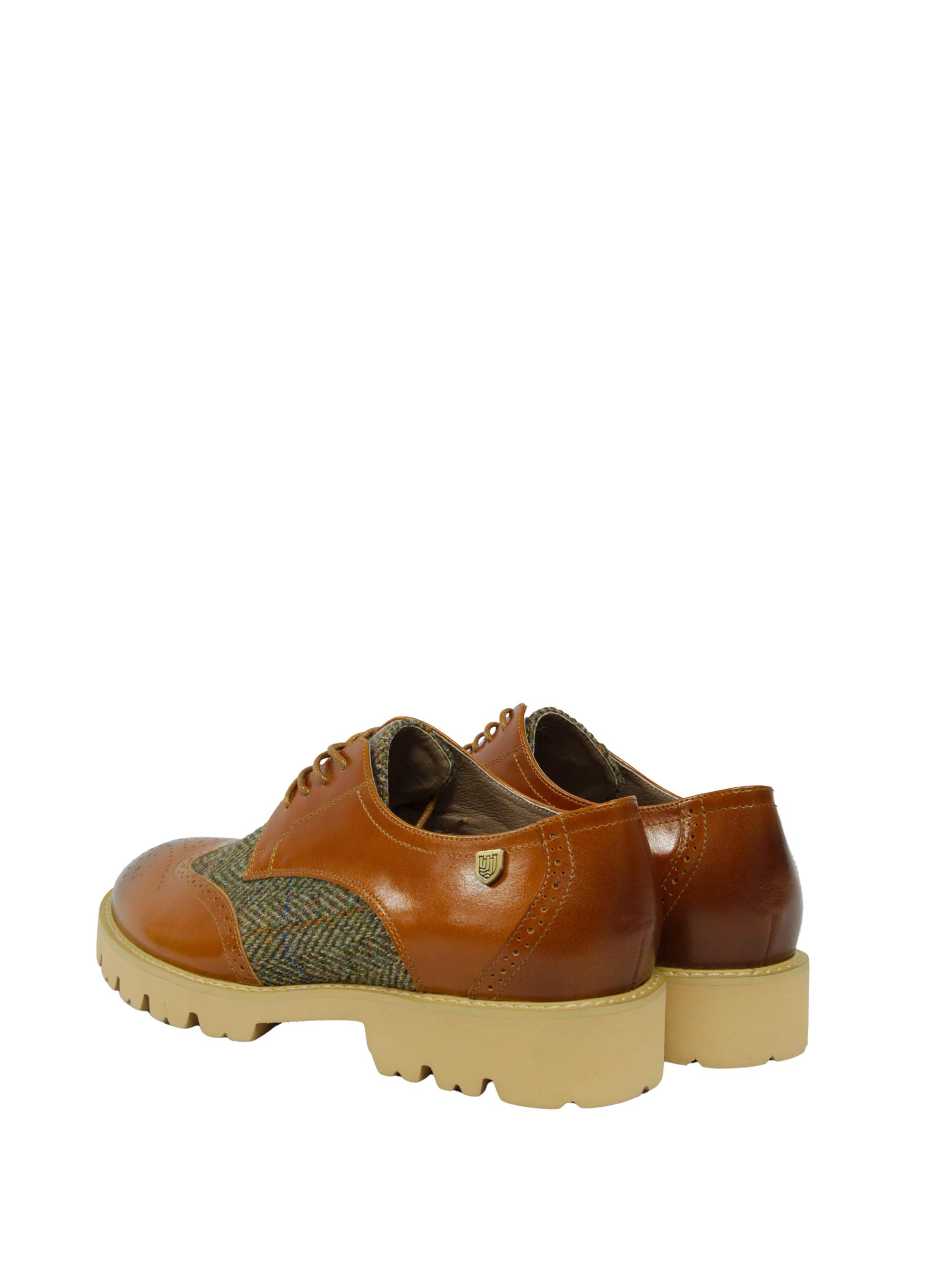 Harris Tweed Mens Classic Brogue - HB55 - Image 3