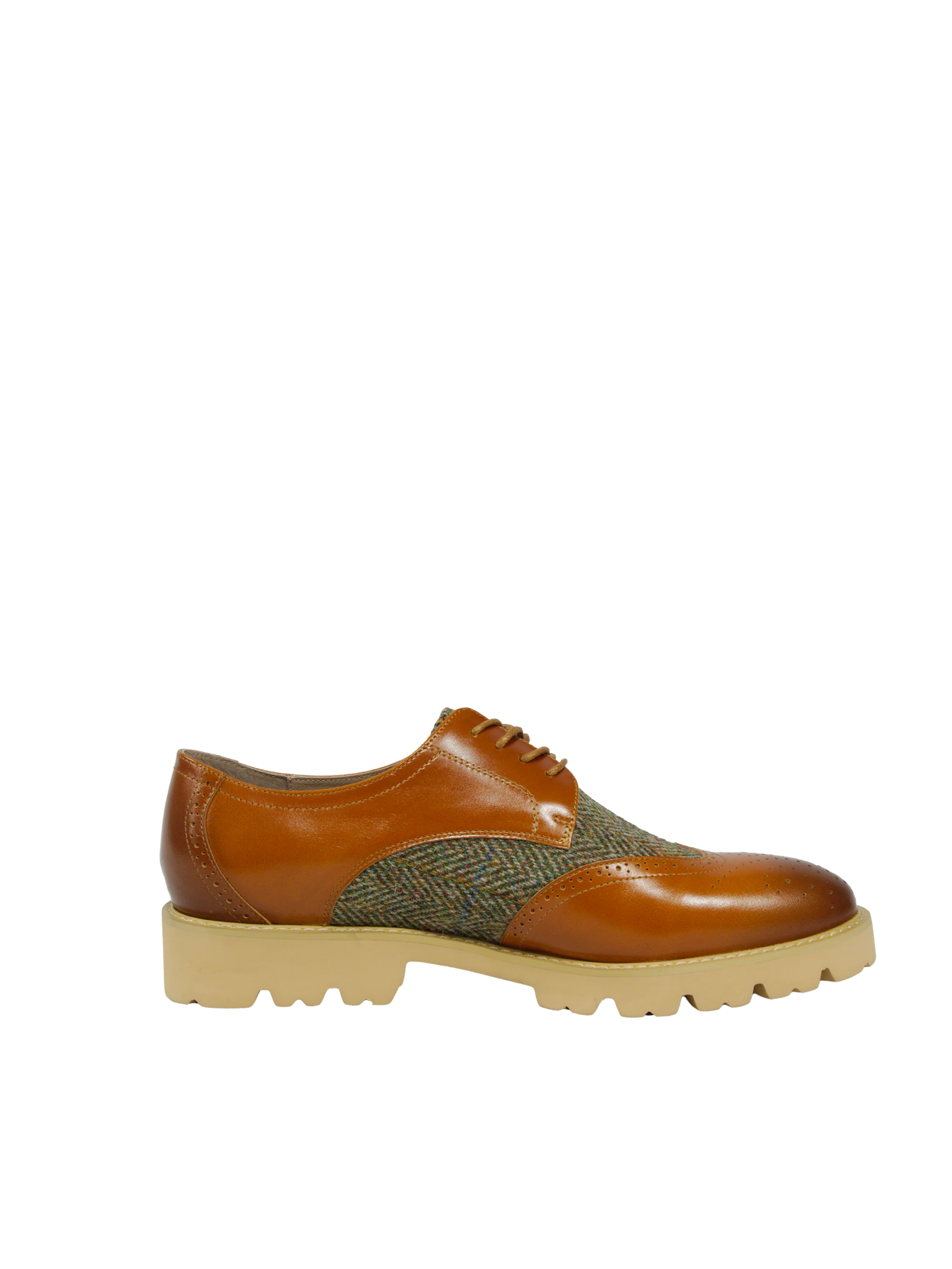 Harris Tweed Mens Classic Brogue - HB55 - Image 5