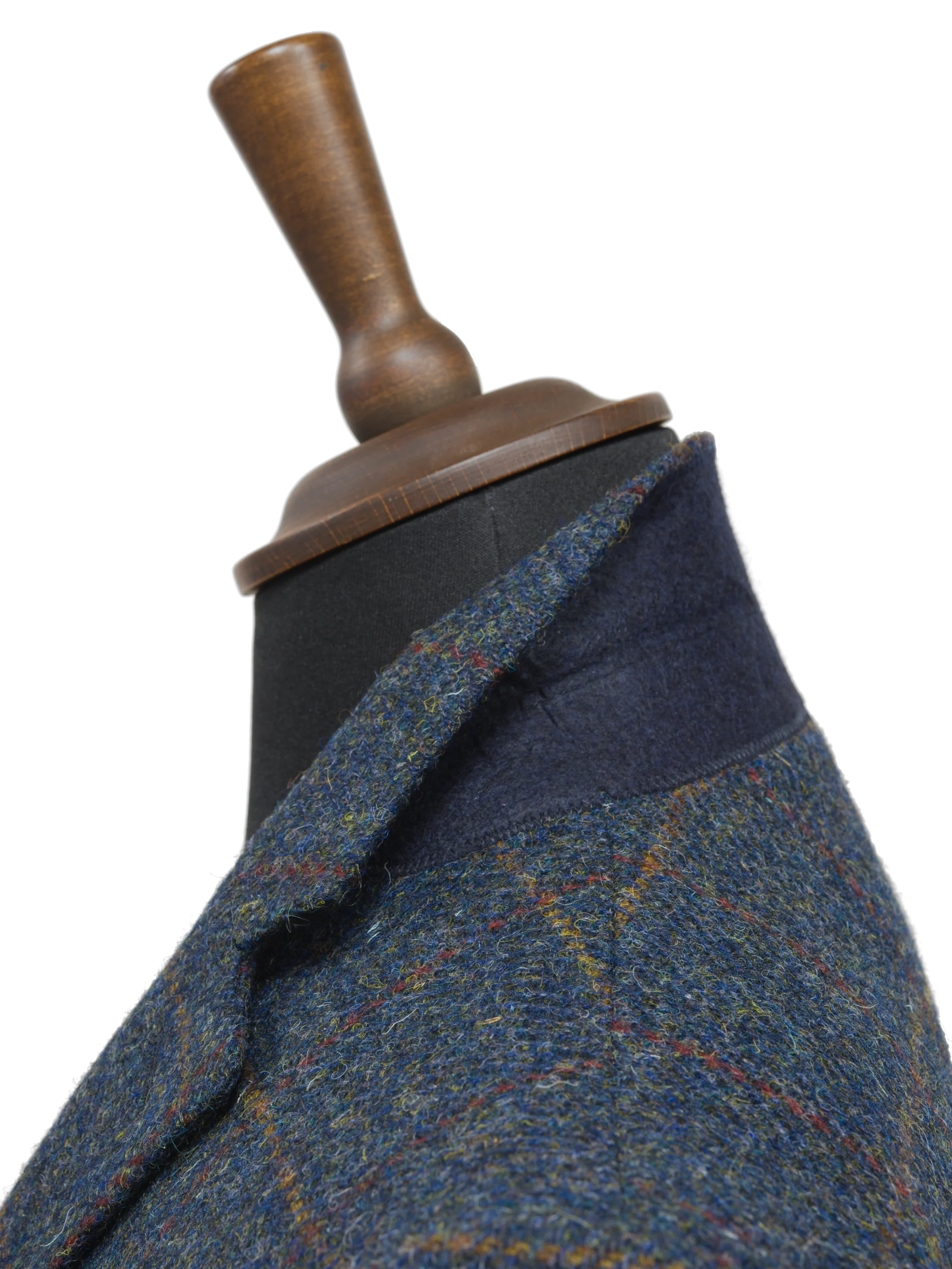Harris Tweed Patrick Jacket - Blue Multi - Image 6