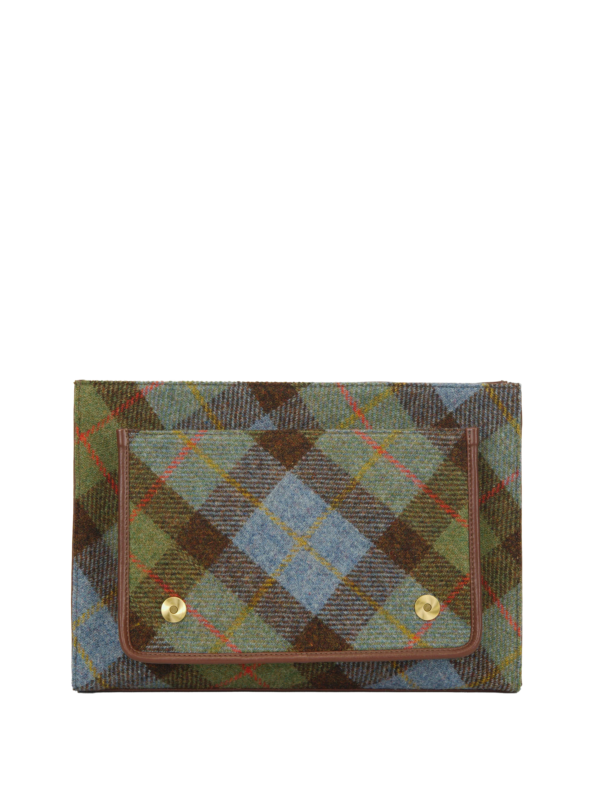 Harris Tweed Reef Satchel Bag - A017 - Image 2