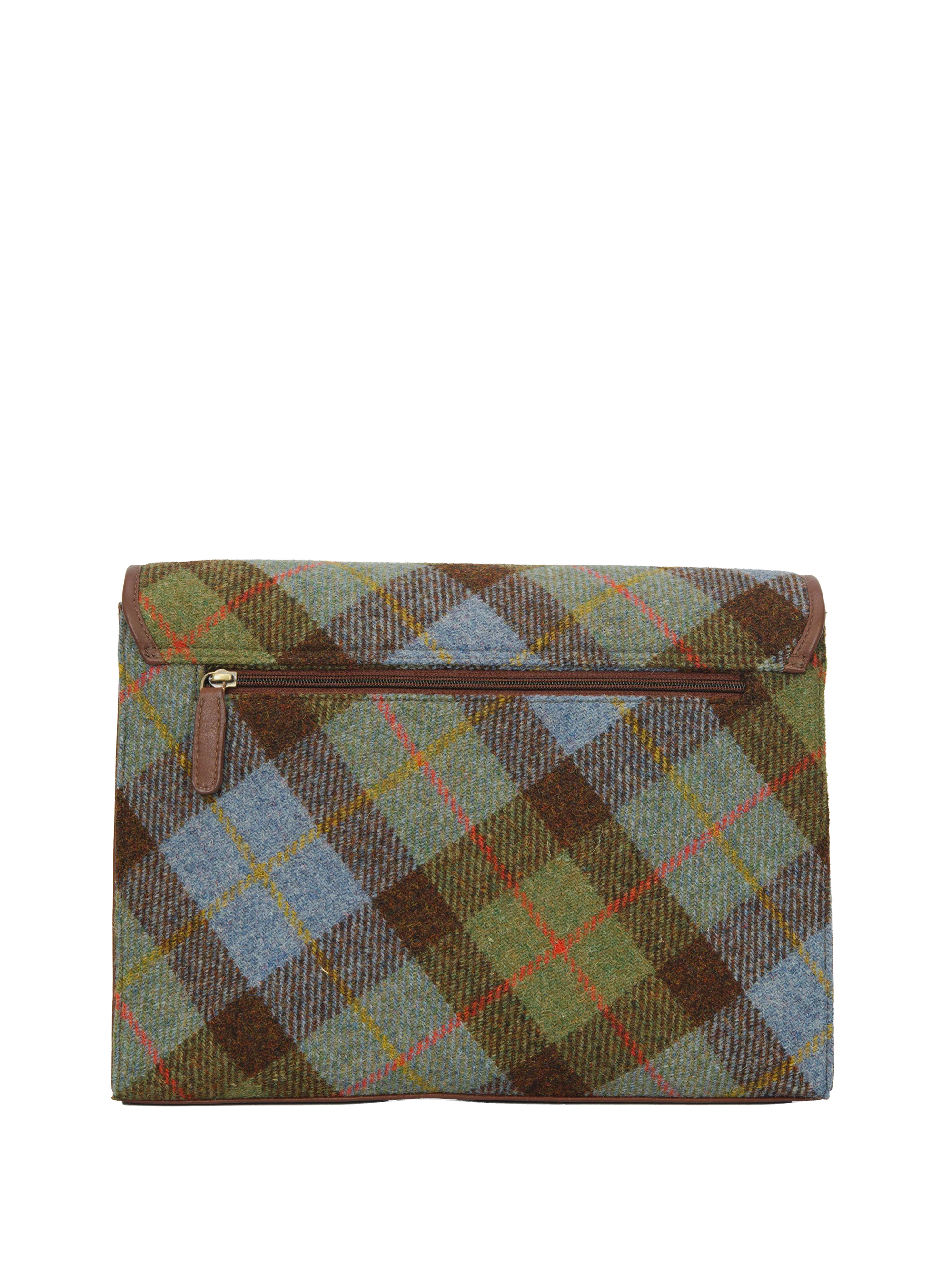 Harris Tweed Reef Satchel Bag - A017 - Image 6