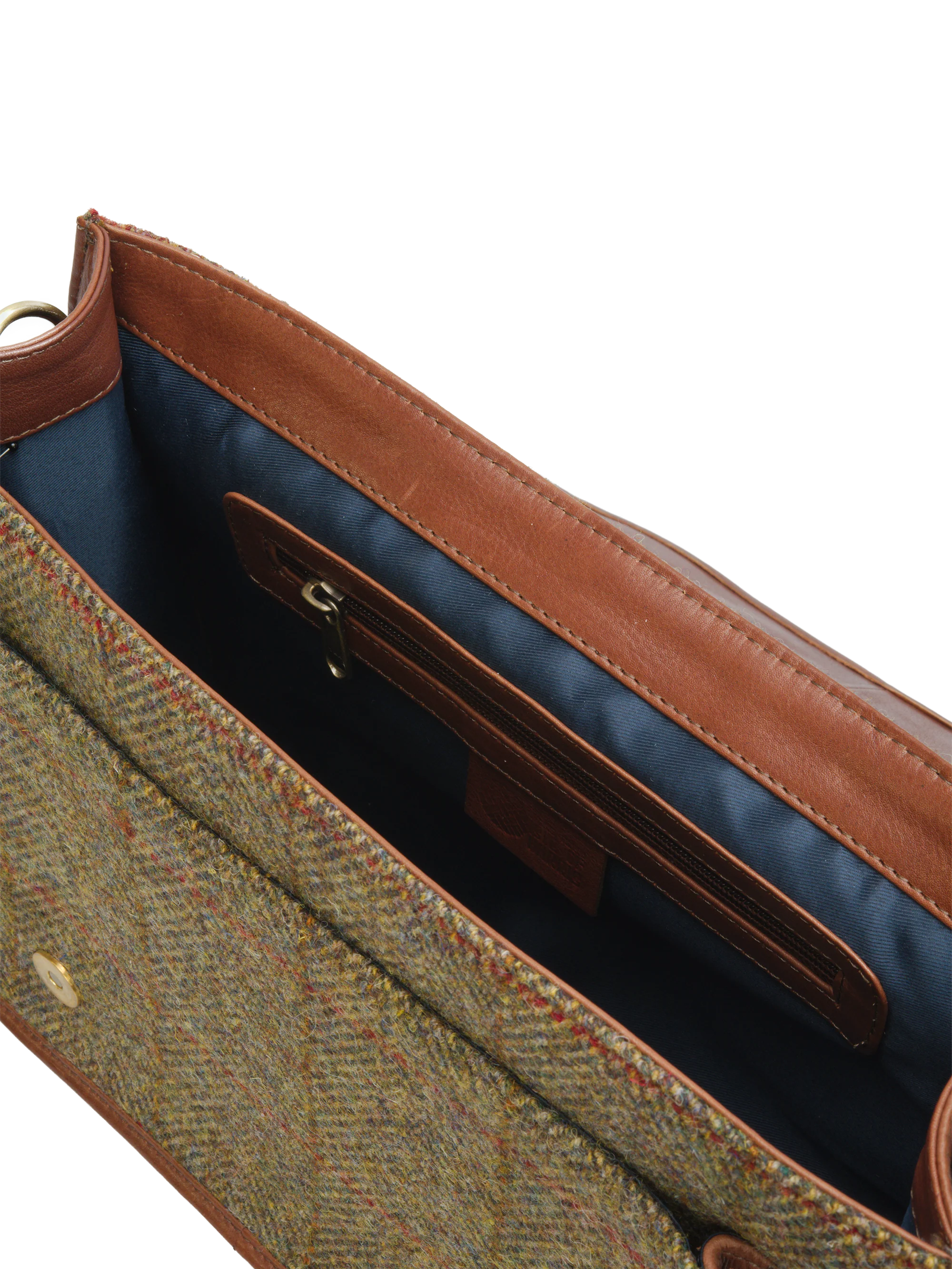 Harris Tweed Reef Satchel Bag - HB67 - Image 7