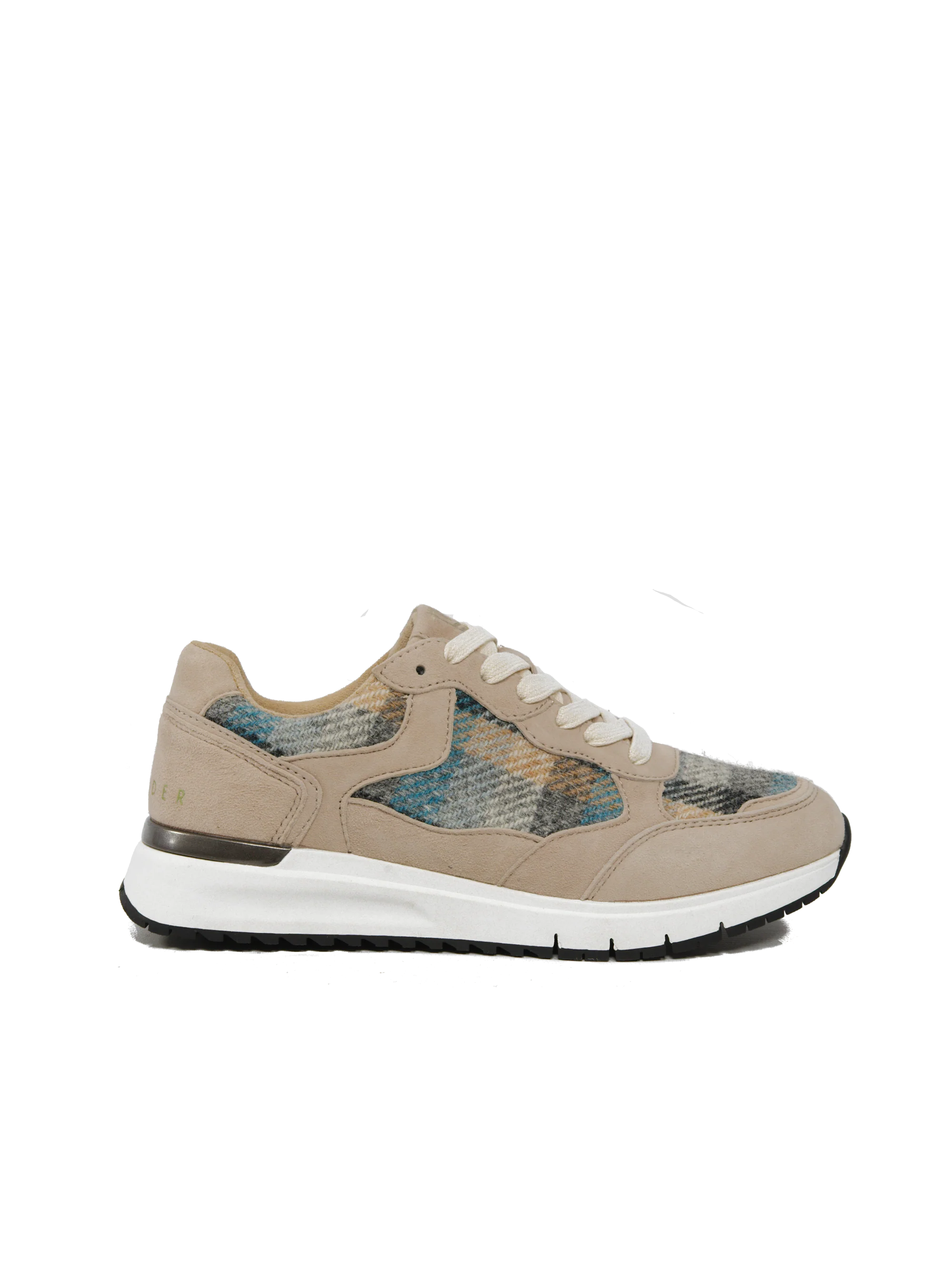 Harris Tweed Rosie Trainers - Islander Check - Image 6