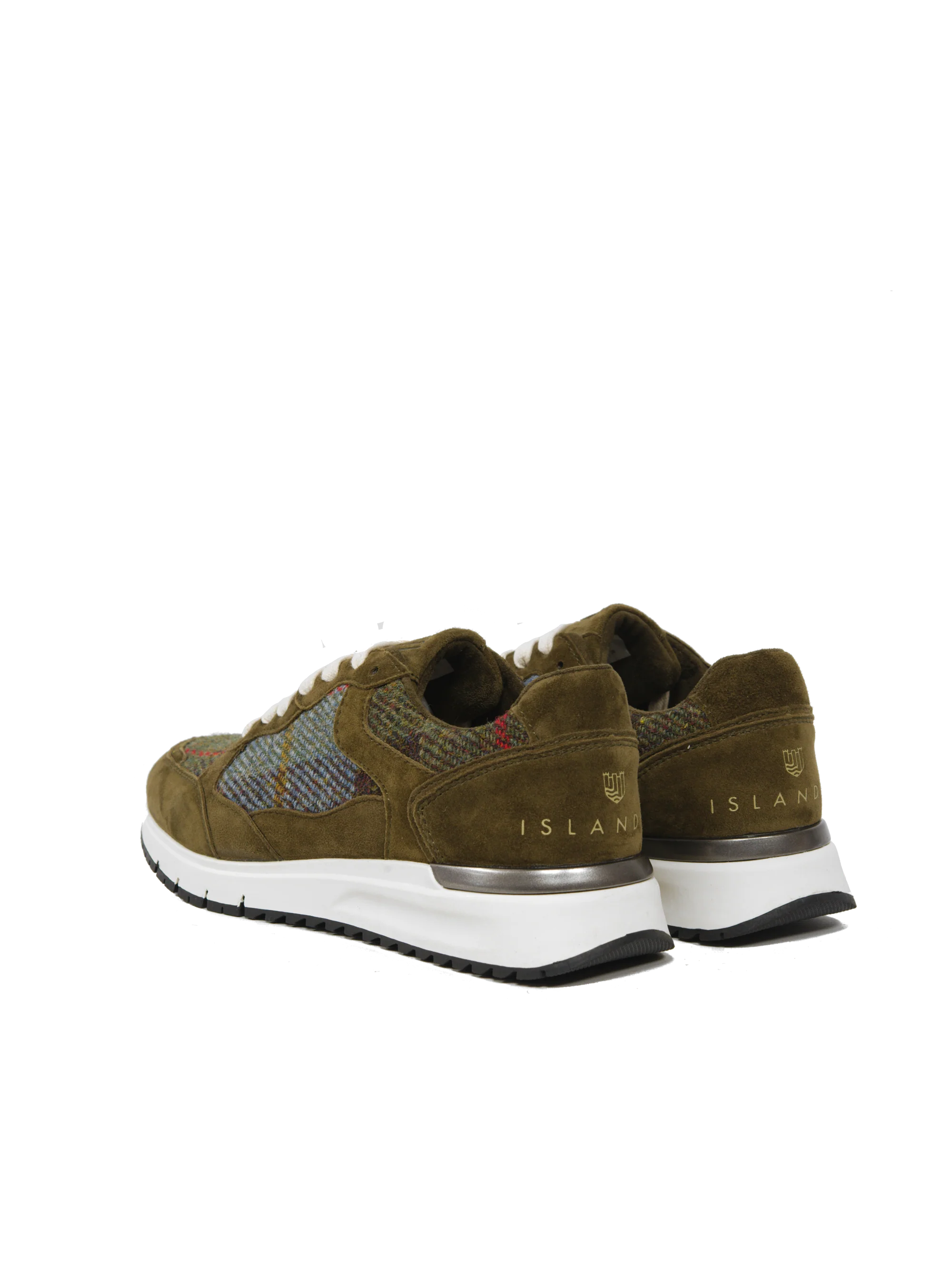 Harris Tweed Rosie Trainers - Macleod Check - Image 3