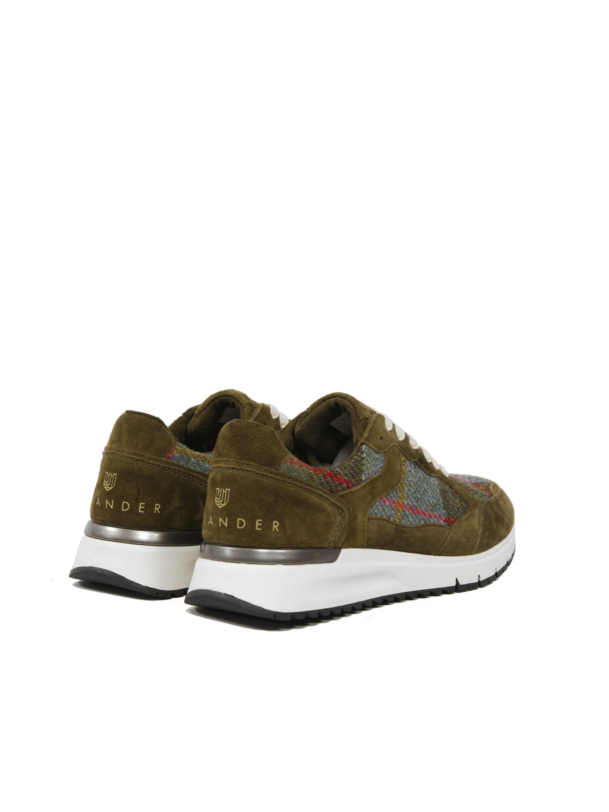 Harris Tweed Rosie Trainers - Macleod Check - Image 5