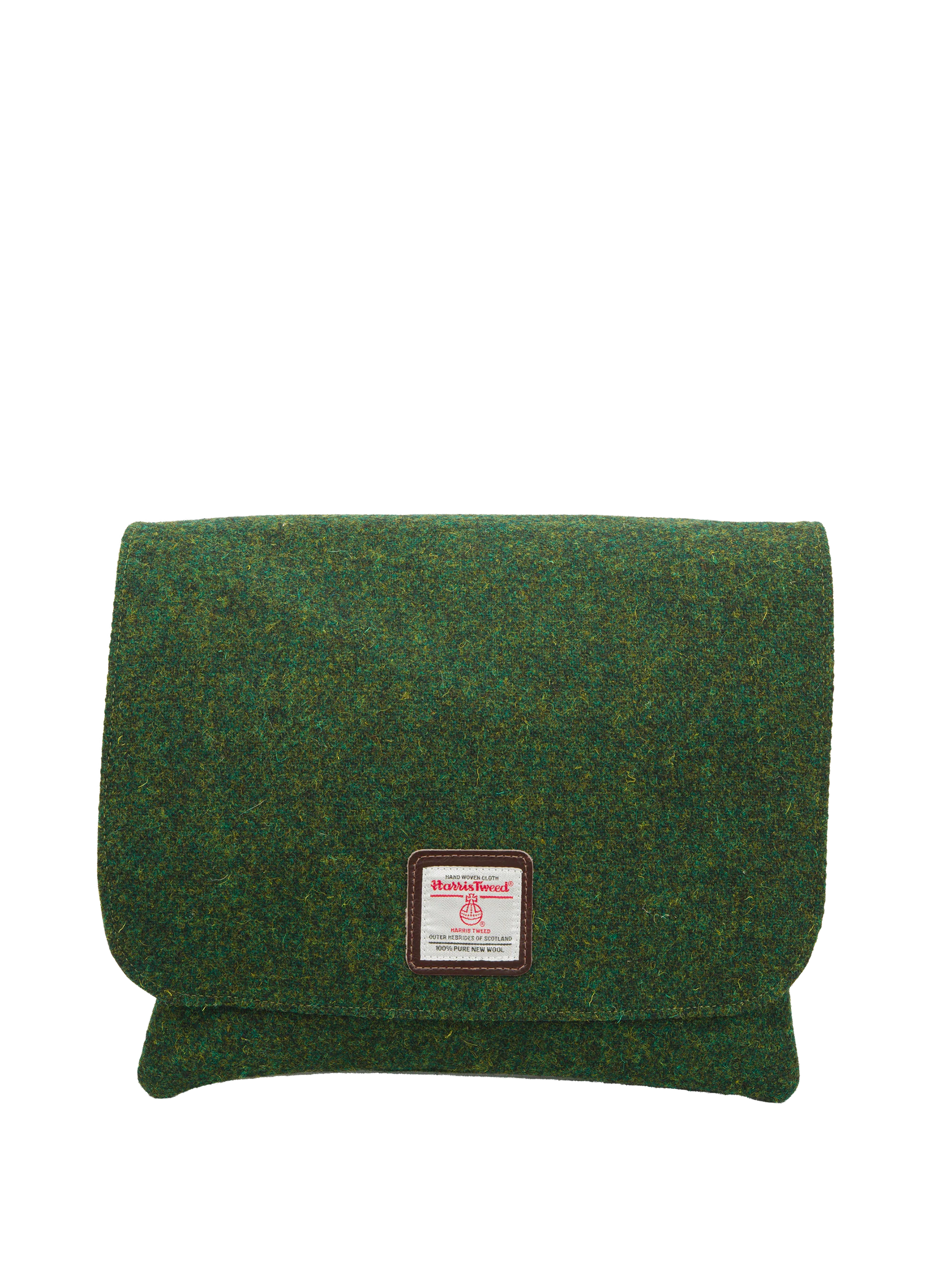 Harris Tweed Scalpay Bag - 352 (Brown Leather) - Image 3
