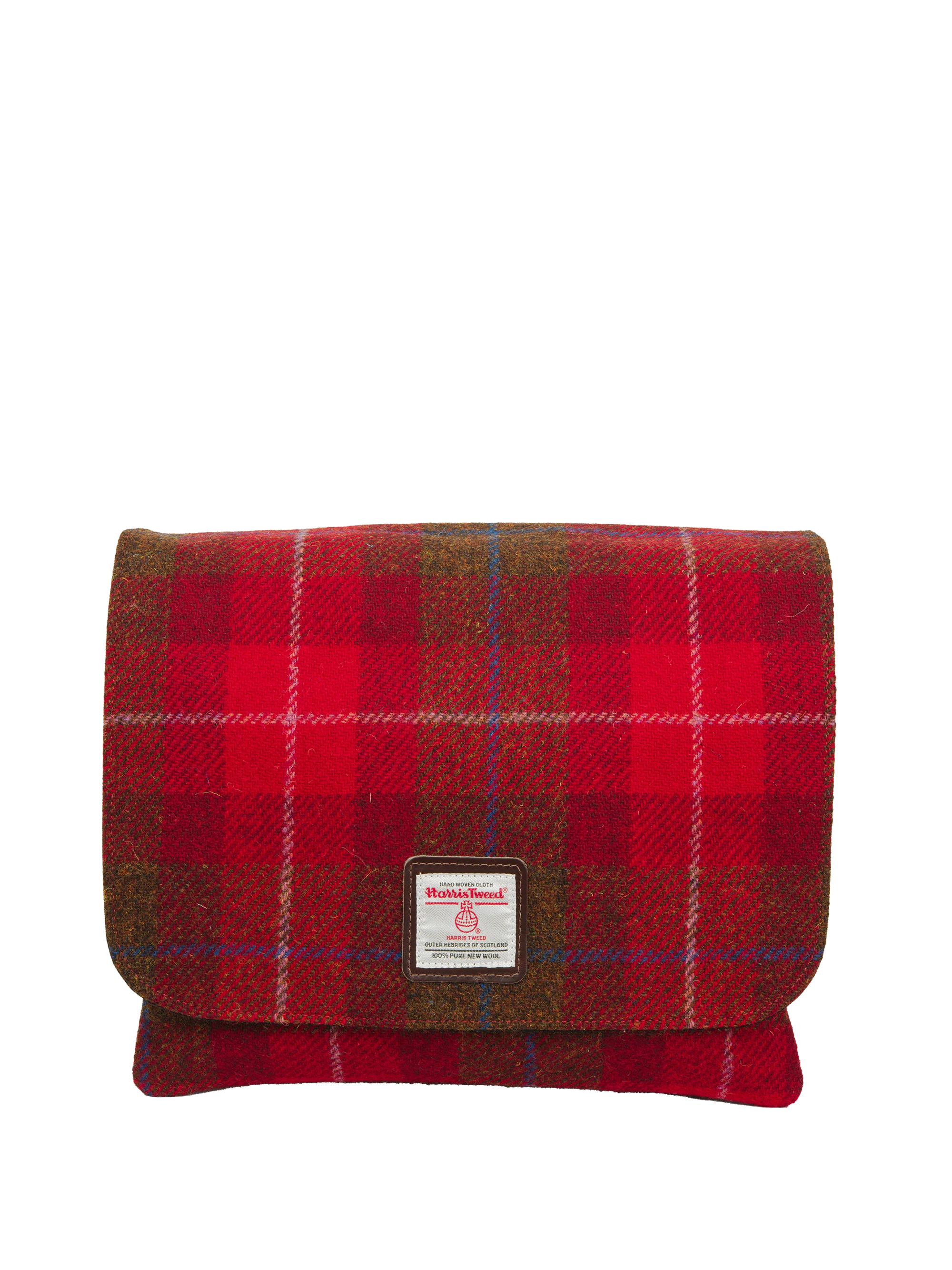 Harris Tweed Scalpay Bag - A001 (Brown Leather) - Image 3
