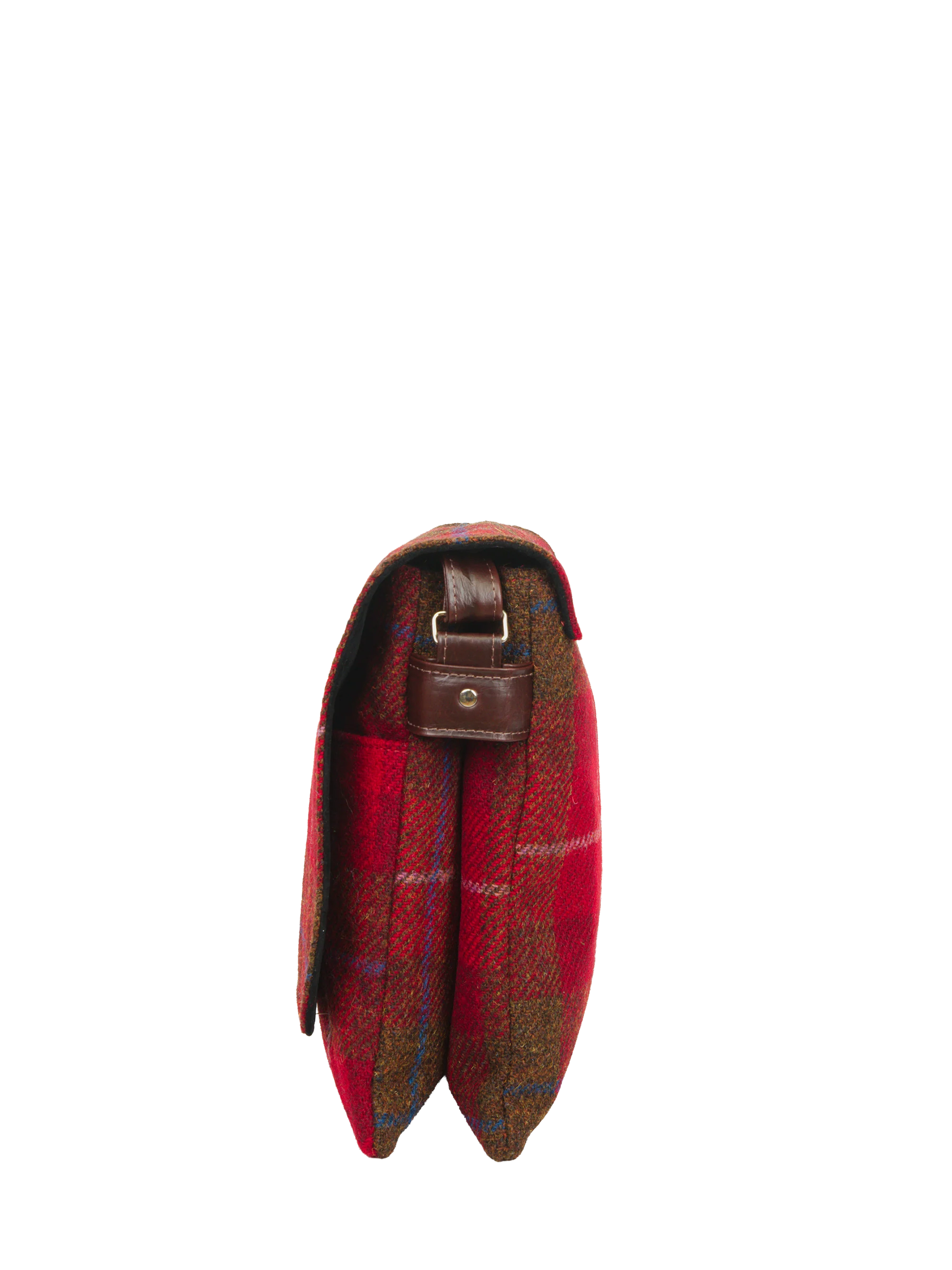 Harris Tweed Scalpay Bag - A001 (Brown Leather) - Image 5