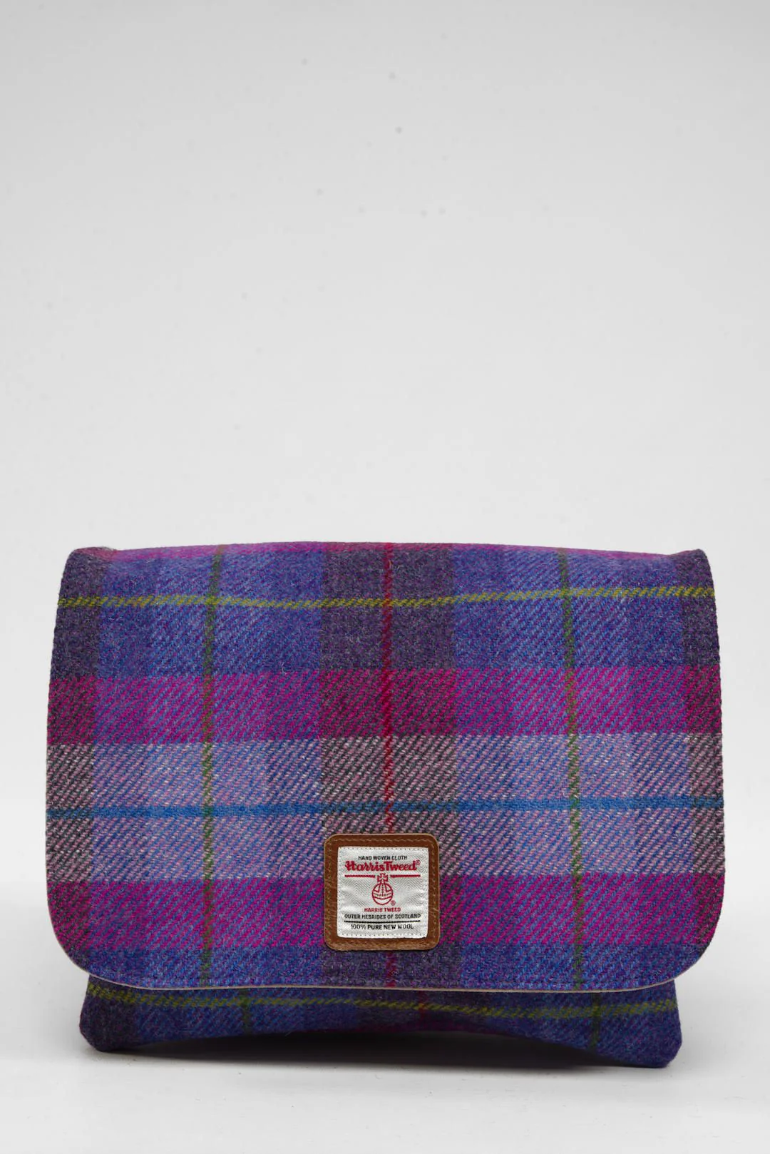 Harris Tweed Scalpay Bag - A0114 (Tan Leather) - Image 5