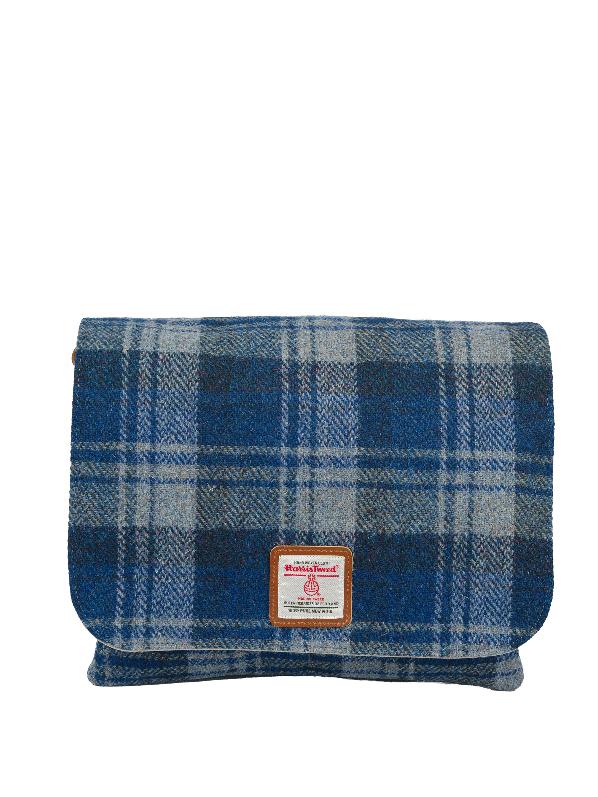 Harris Tweed Scalpay Bag - A0237 (Tan Leather) - Image 3