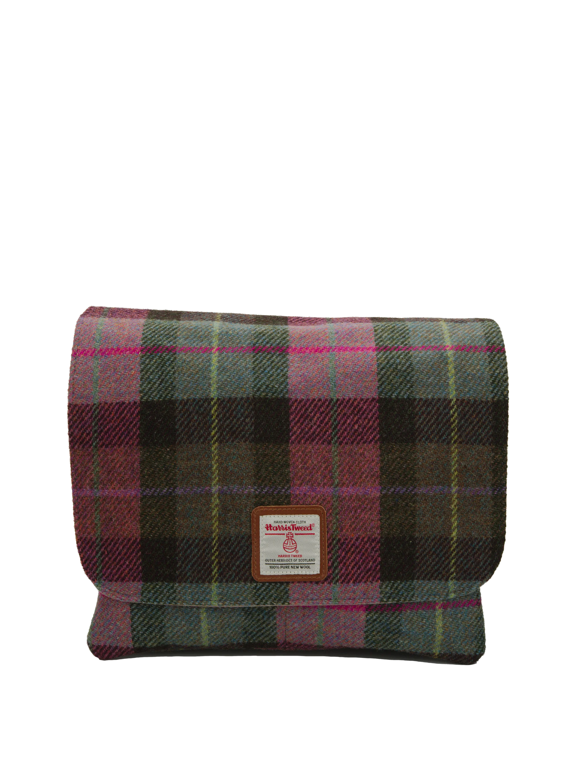 Harris Tweed Scalpay Bag - A0254 (Tan Leather) - Image 3