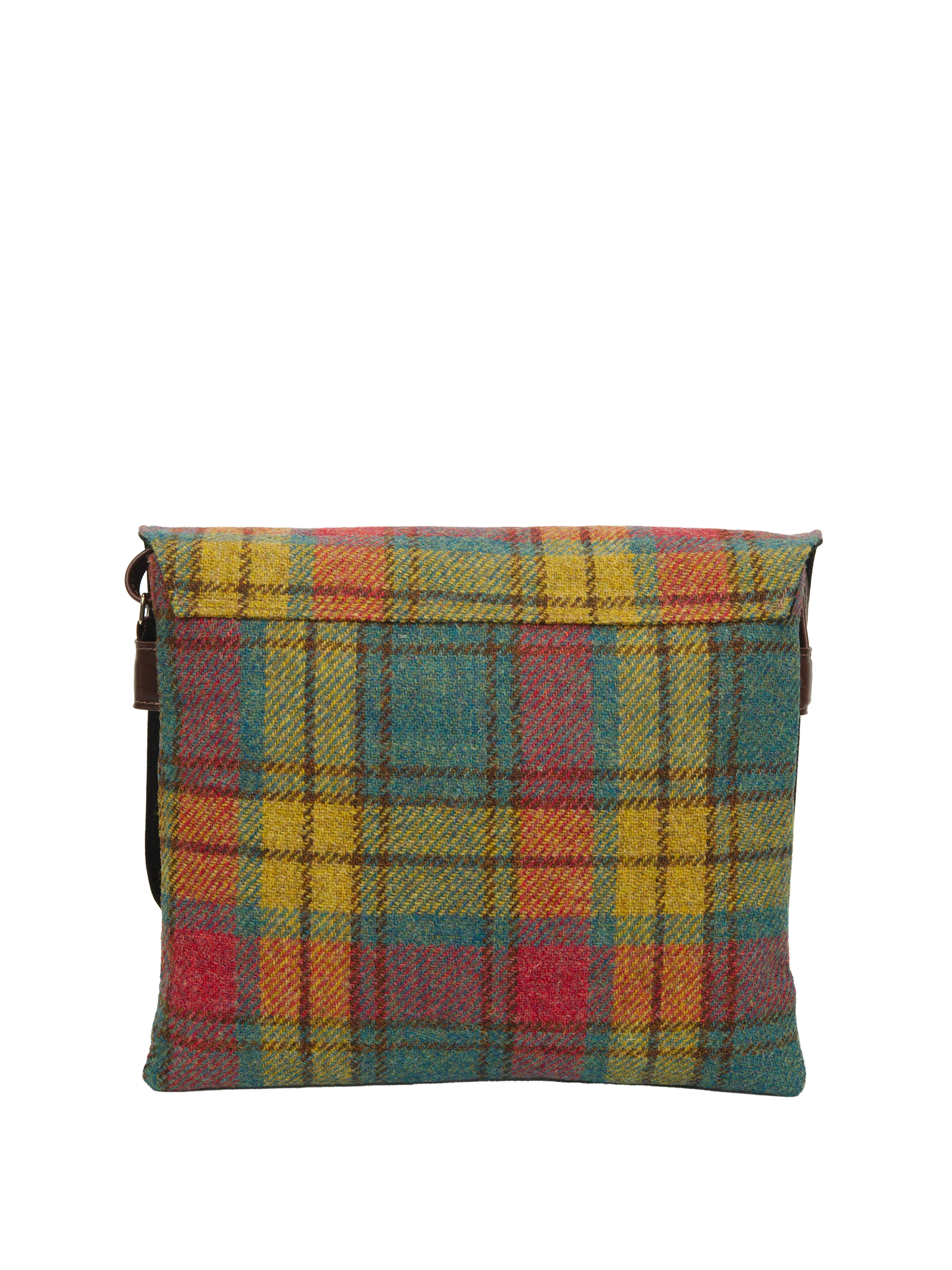 Harris Tweed Scalpay Bag - A0194 (Brown Leather) - Image 6