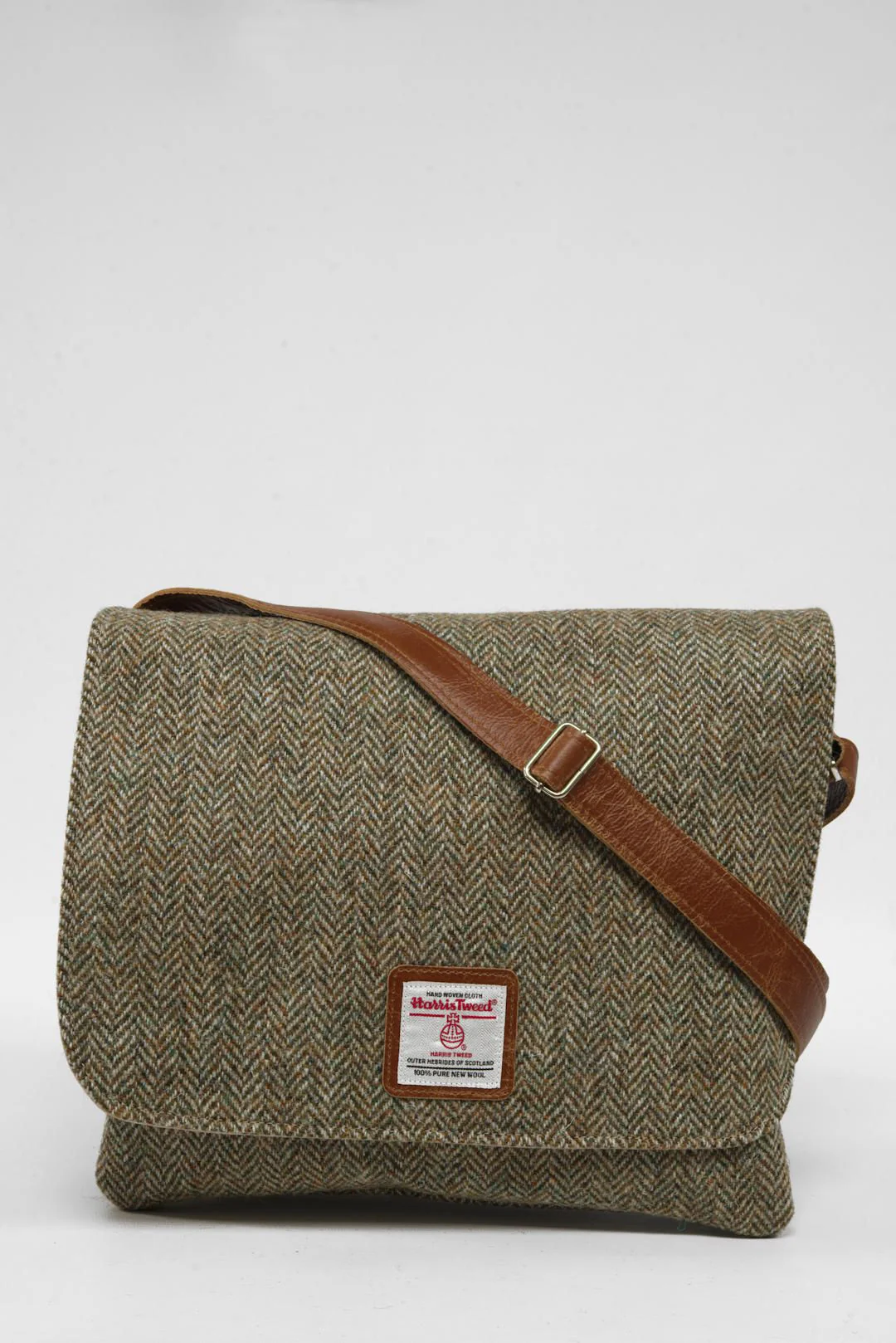 Harris Tweed Scalpay Bag - HB52 (Tan Leather)