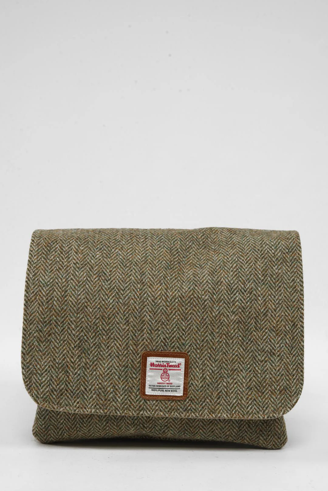 Harris Tweed Scalpay Bag - HB52 (Tan Leather) - Image 5