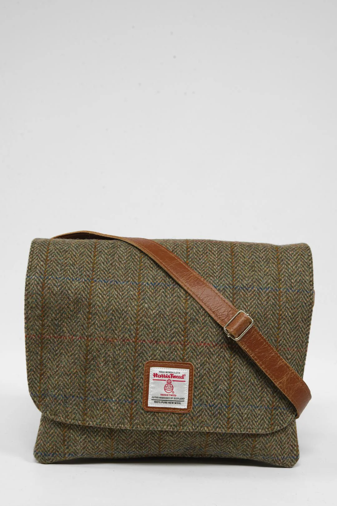 Harris Tweed Scalpay Bag - HB55 (Tan Leather)