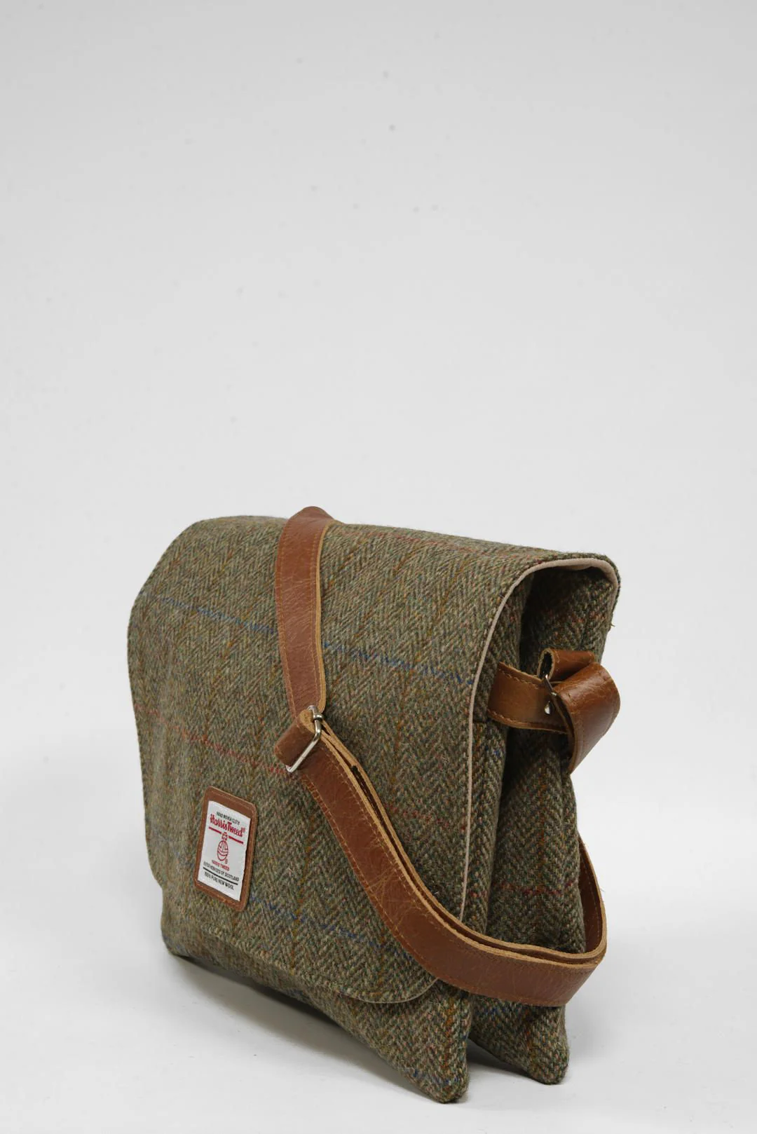 Harris Tweed Scalpay Bag - HB55 (Tan Leather) - Image 2