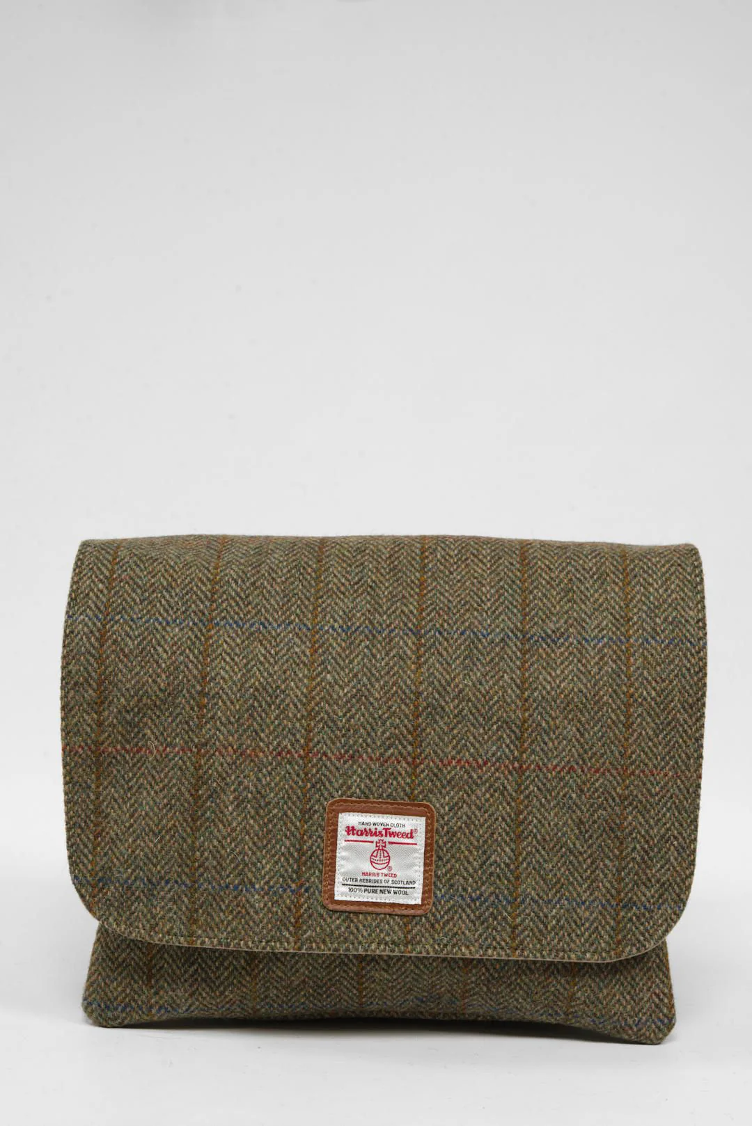 Harris Tweed Scalpay Bag - HB55 (Tan Leather) - Image 5