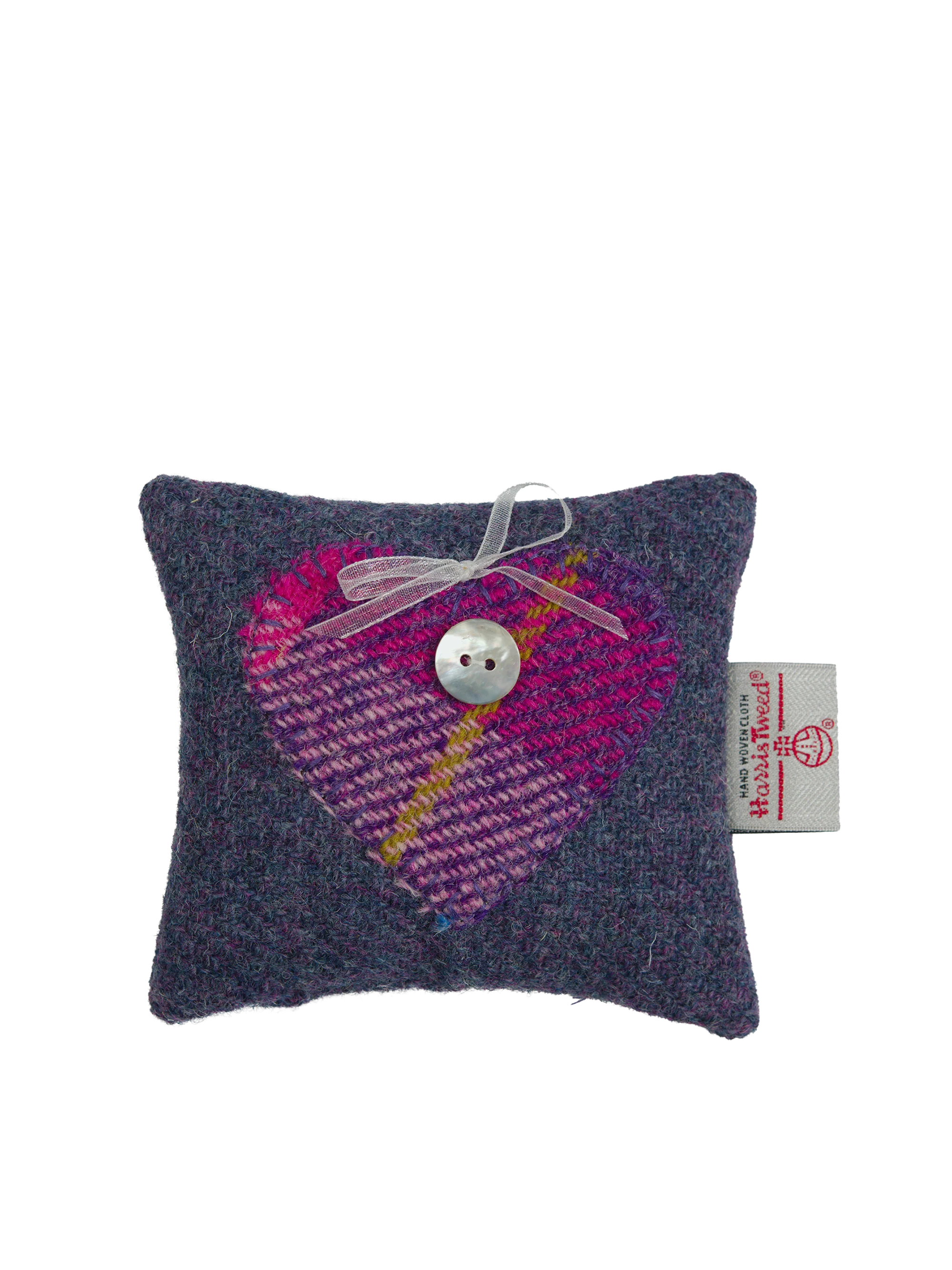 Harris Tweed Scented Drawer Sachet - 305/A090 (Heart)