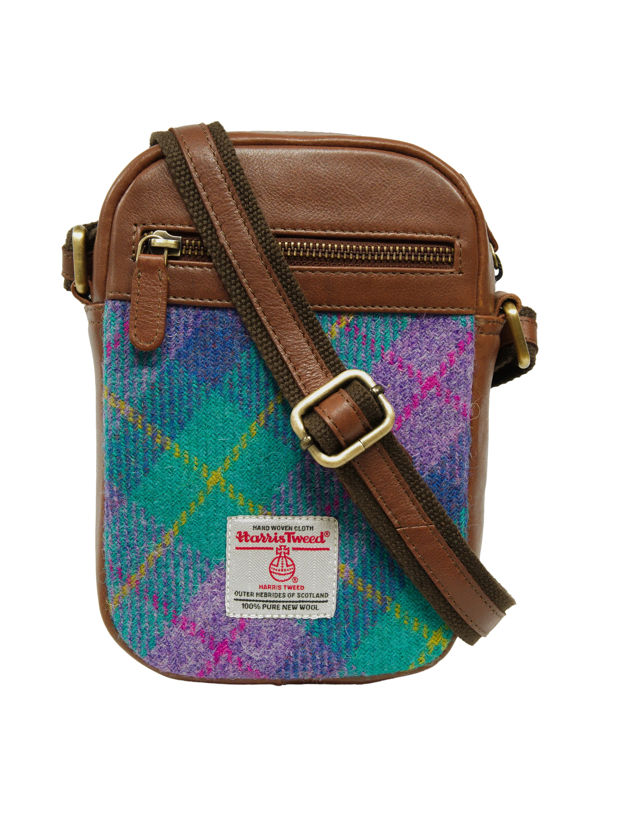 Harris Tweed Seaforth Bag - A0222 (Brown)