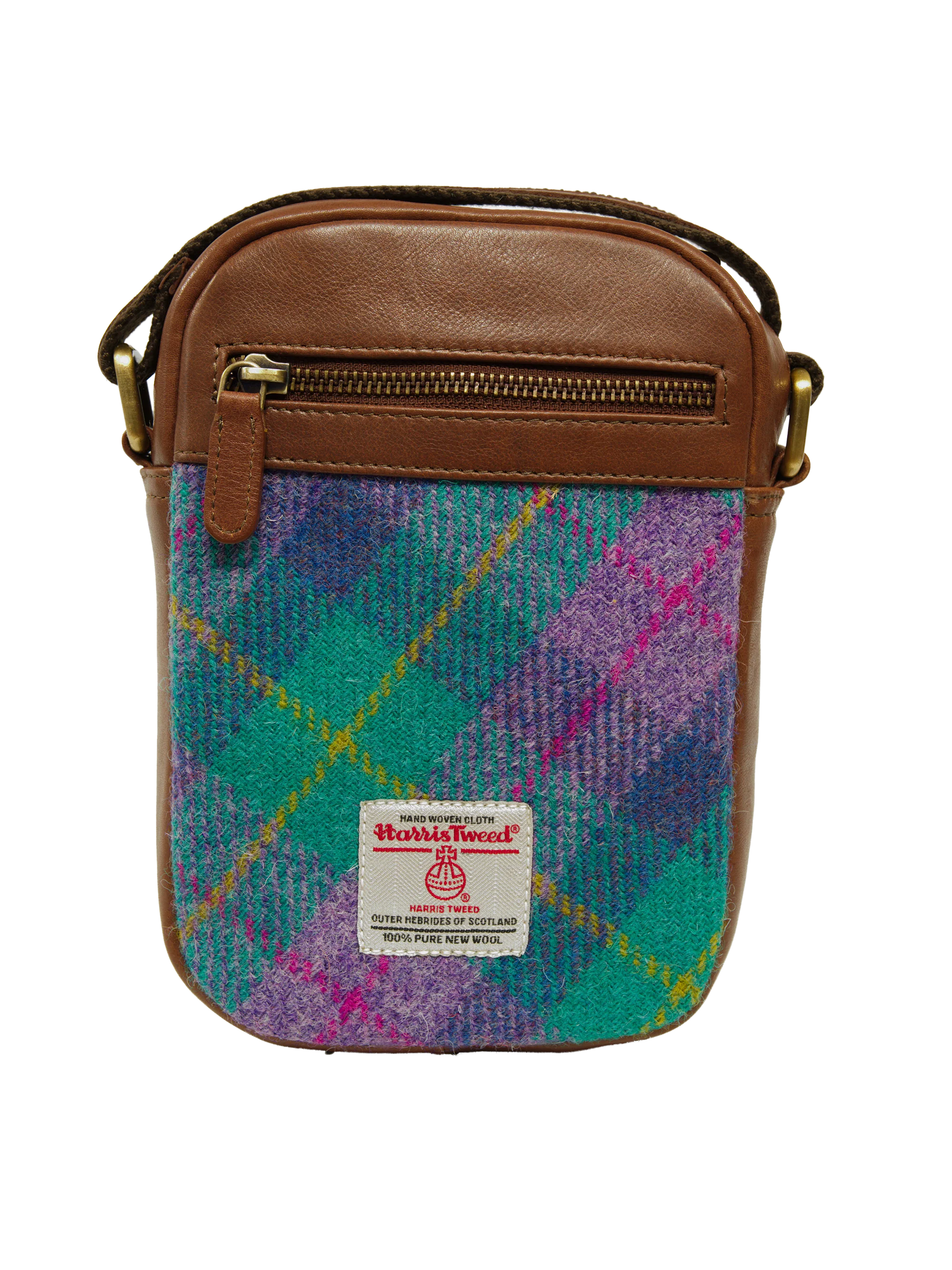 Harris Tweed Seaforth Bag - A0222 (Brown) - Image 2