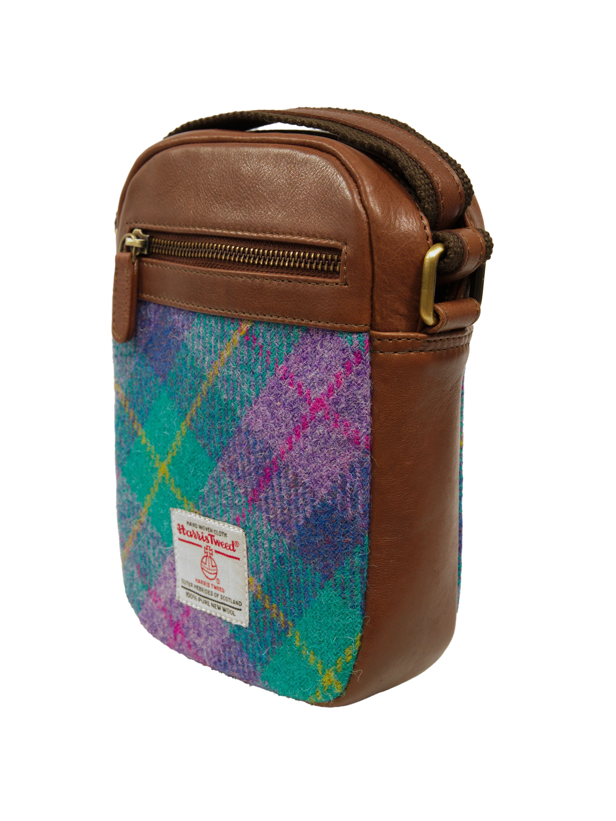 Harris Tweed Seaforth Bag - A0222 (Brown) - Image 3