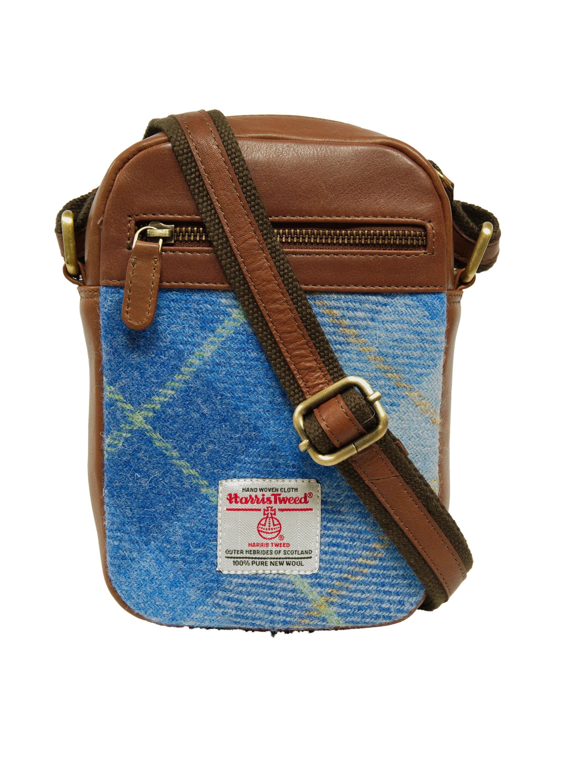 Harris Tweed Seaforth Bag - A069 (Brown)