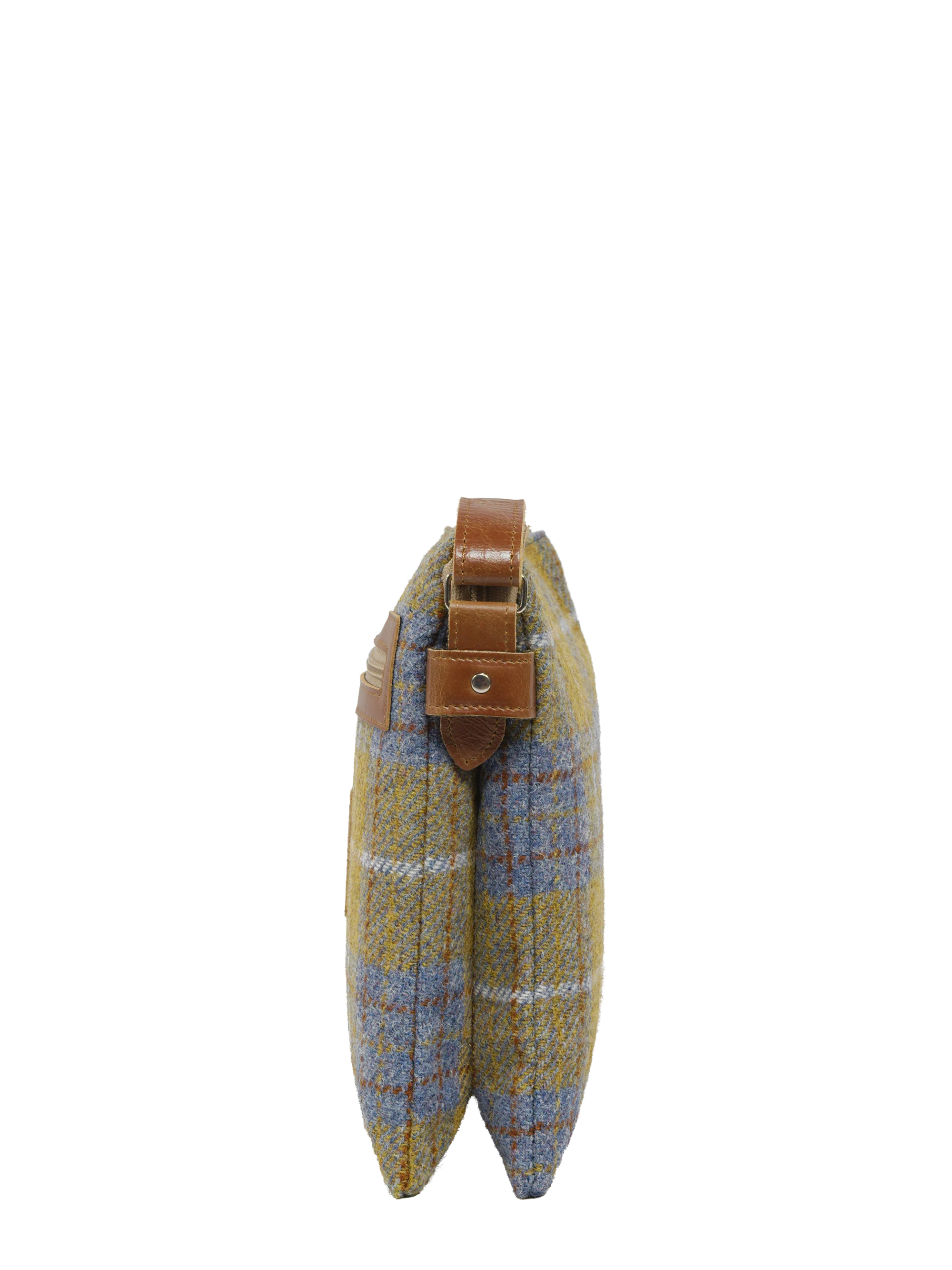 Harris Tweed St Clements Bag - A0102 (Tan Leather) - Image 4