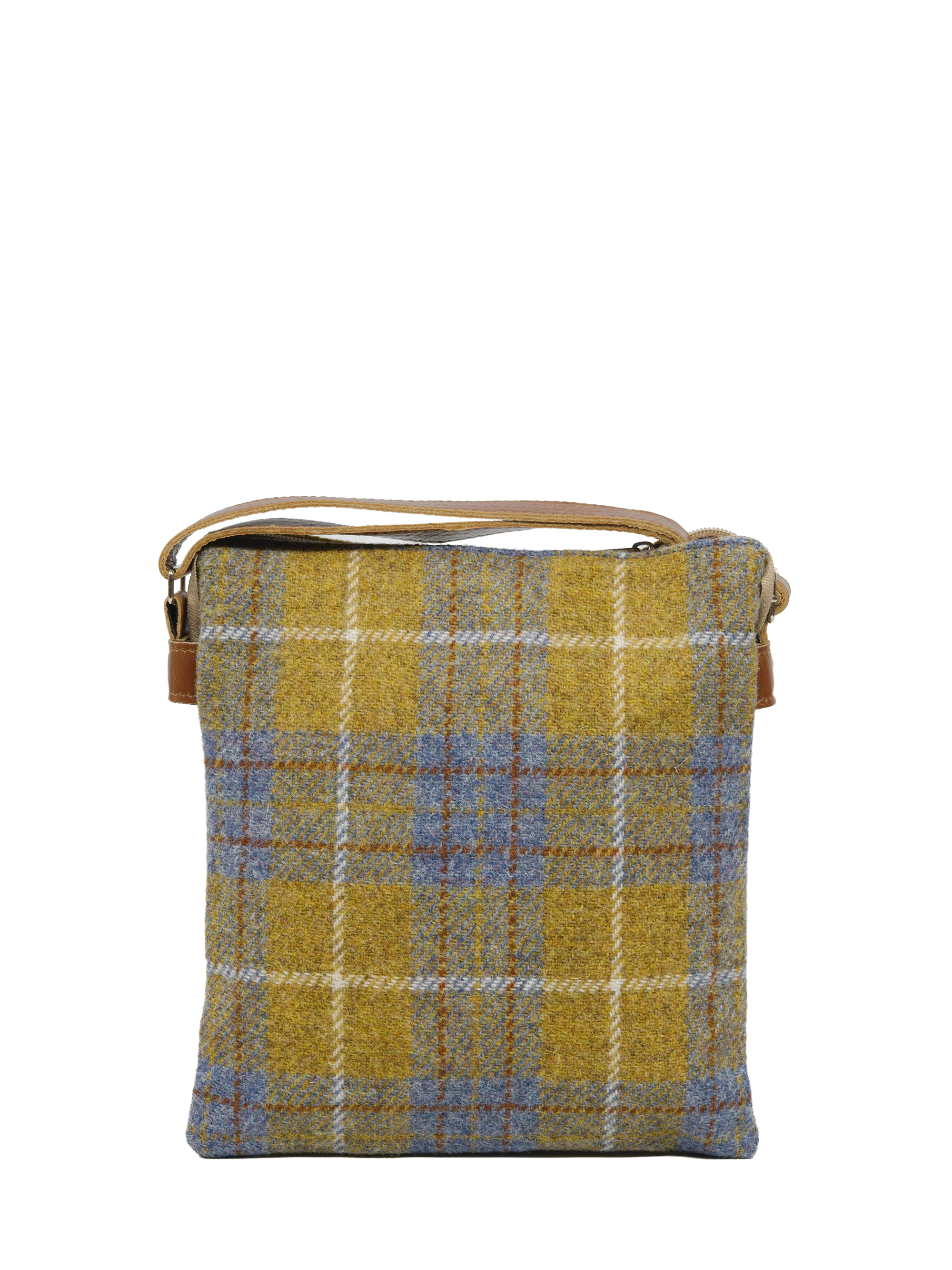Harris Tweed St Clements Bag - A0102 (Tan Leather) - Image 5