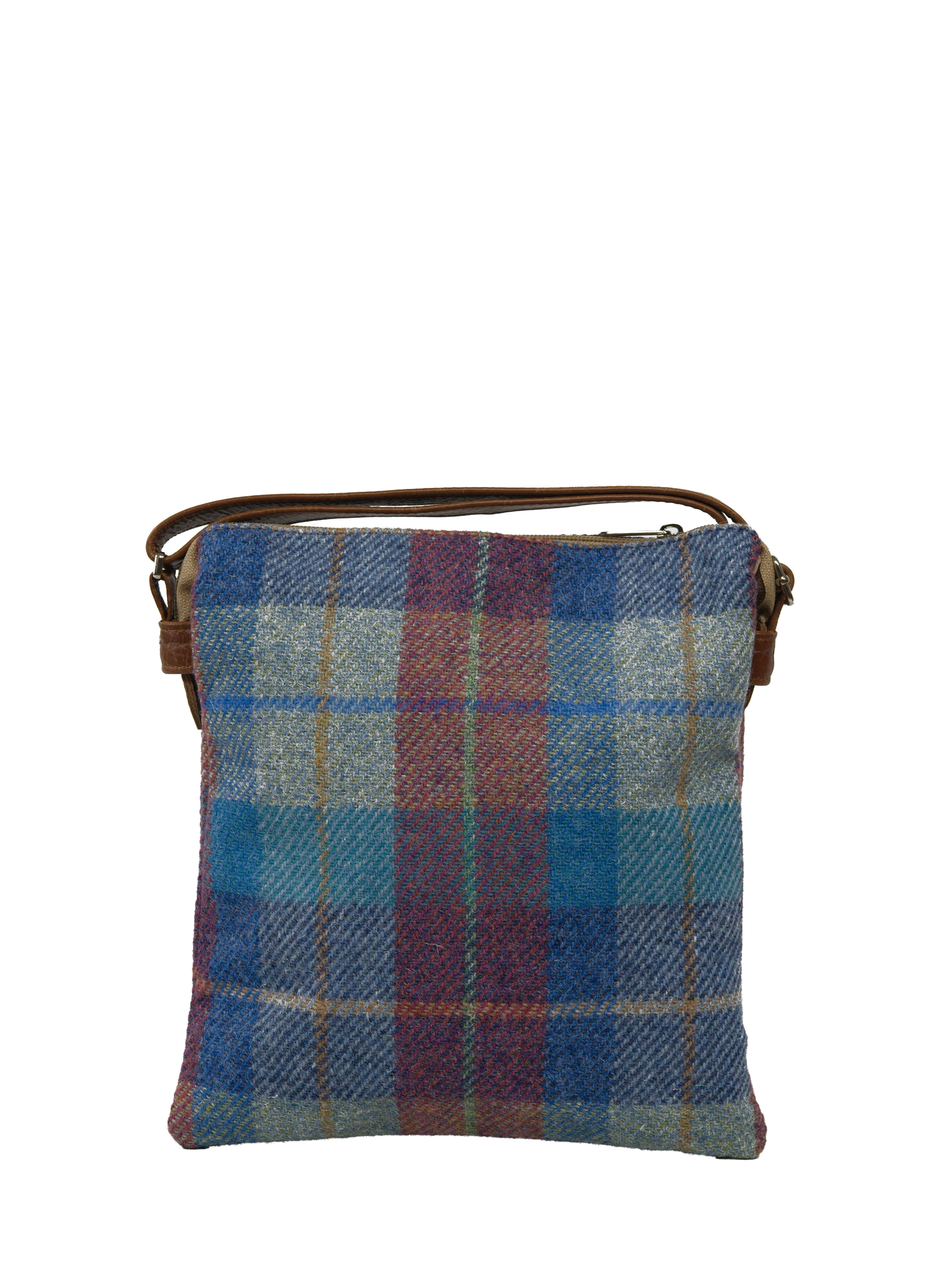 Harris Tweed St Clements Bag - A0226 (Tan Leather) - Image 5