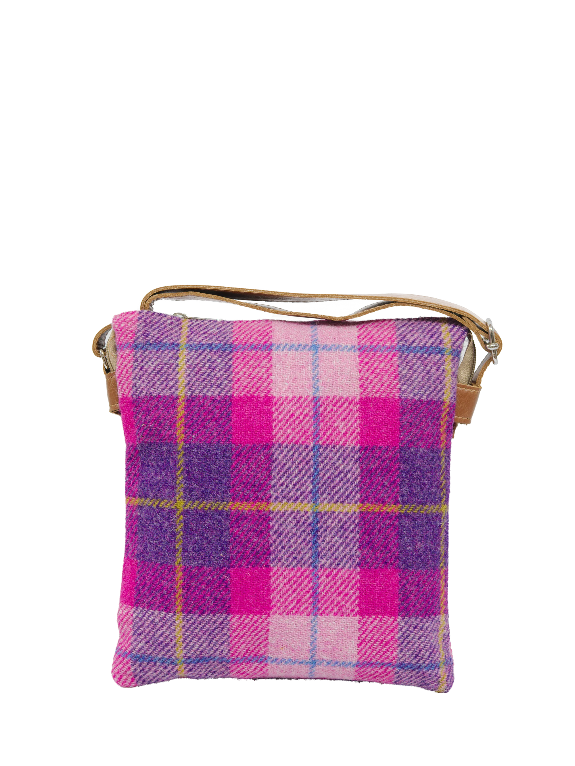 Harris Tweed St Clements Bag - A090 (Tan Leather) - Image 5