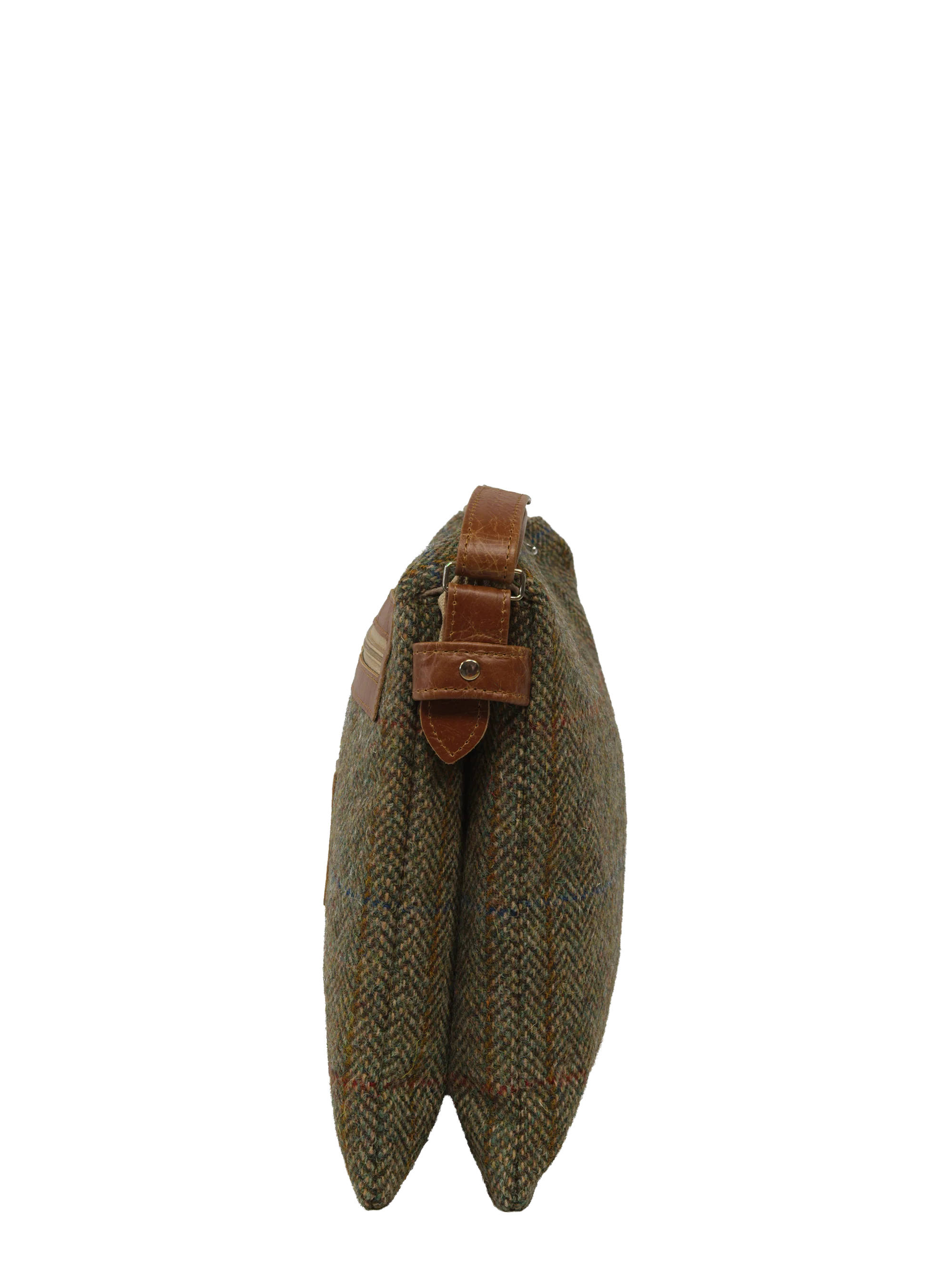 Harris Tweed St Clements Bag - HB55 (Tan Leather) - Image 4