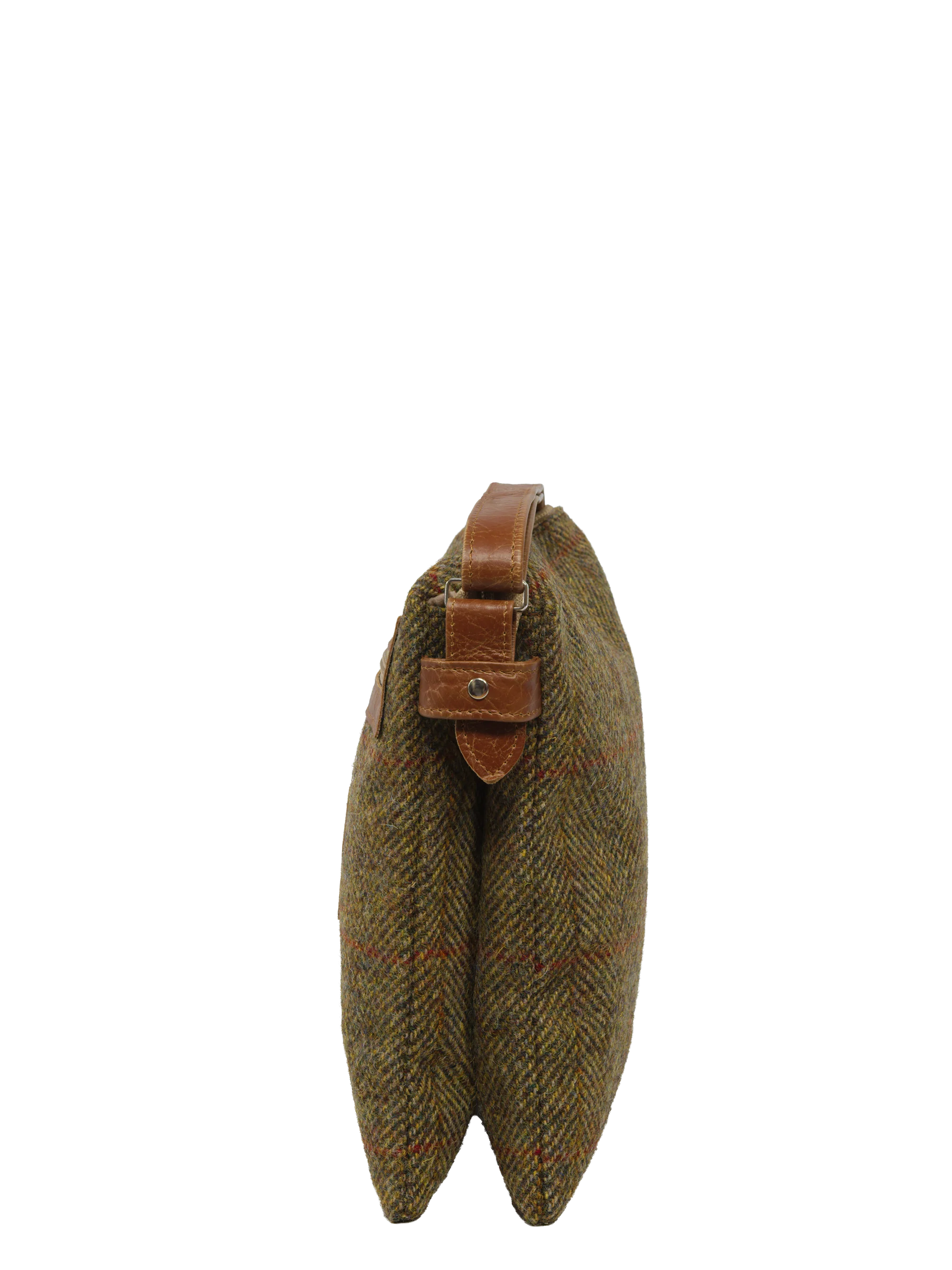 Harris Tweed St Clements Bag - HB67 (Tan Leather) - Image 4