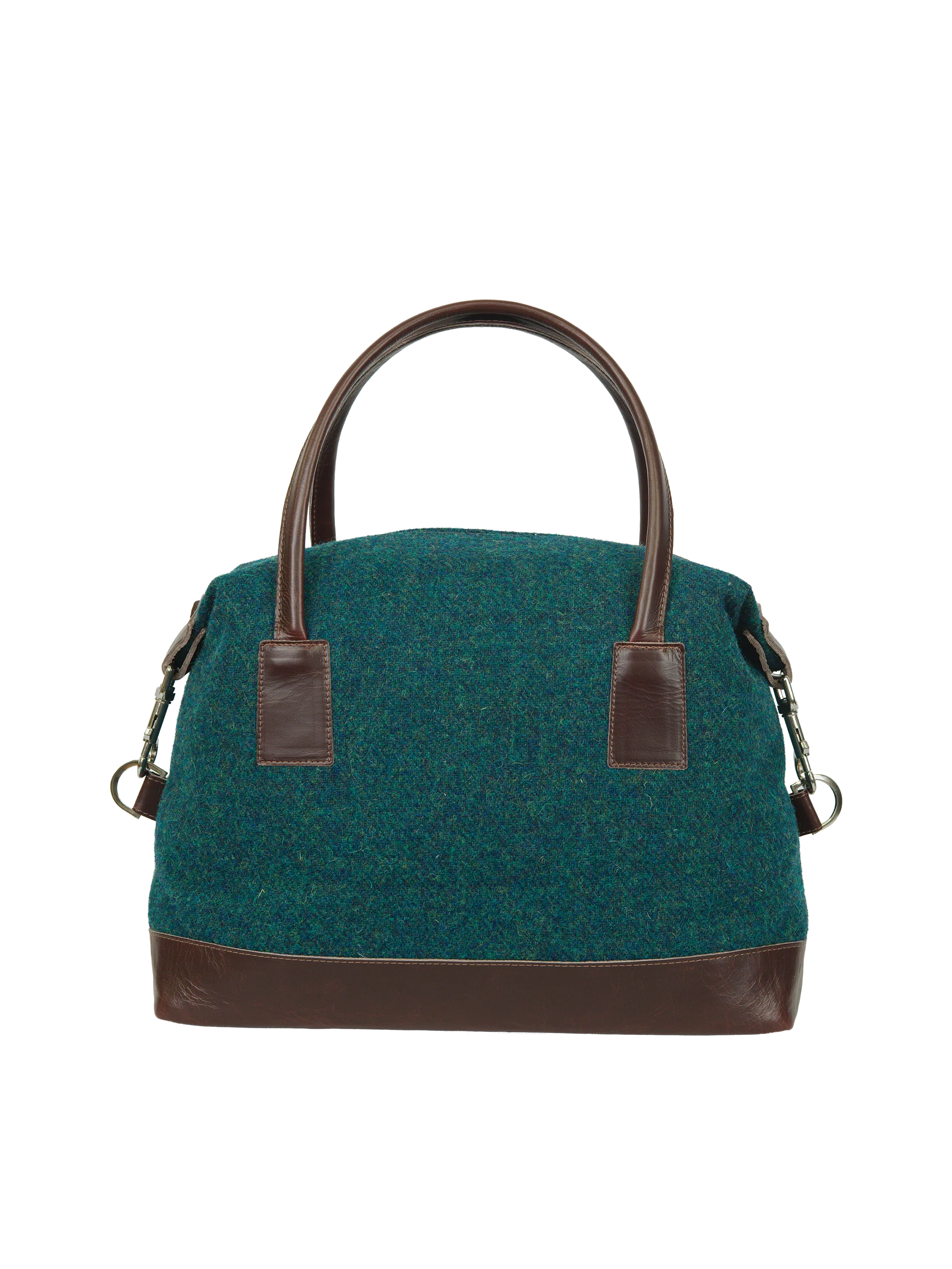 Harris Tweed St Kilda Bag - 334 (Brown Leather) - Image 5