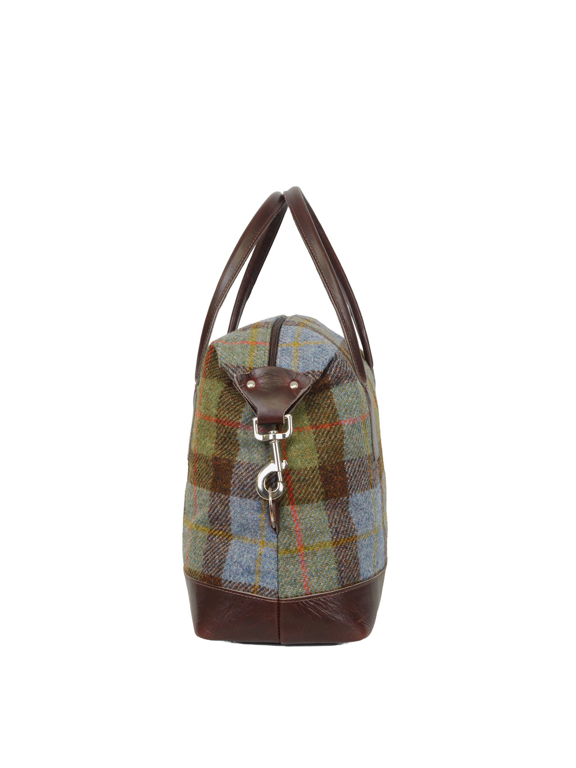 Harris Tweed St Kilda Bag - A017 (Brown Leather) - Image 4