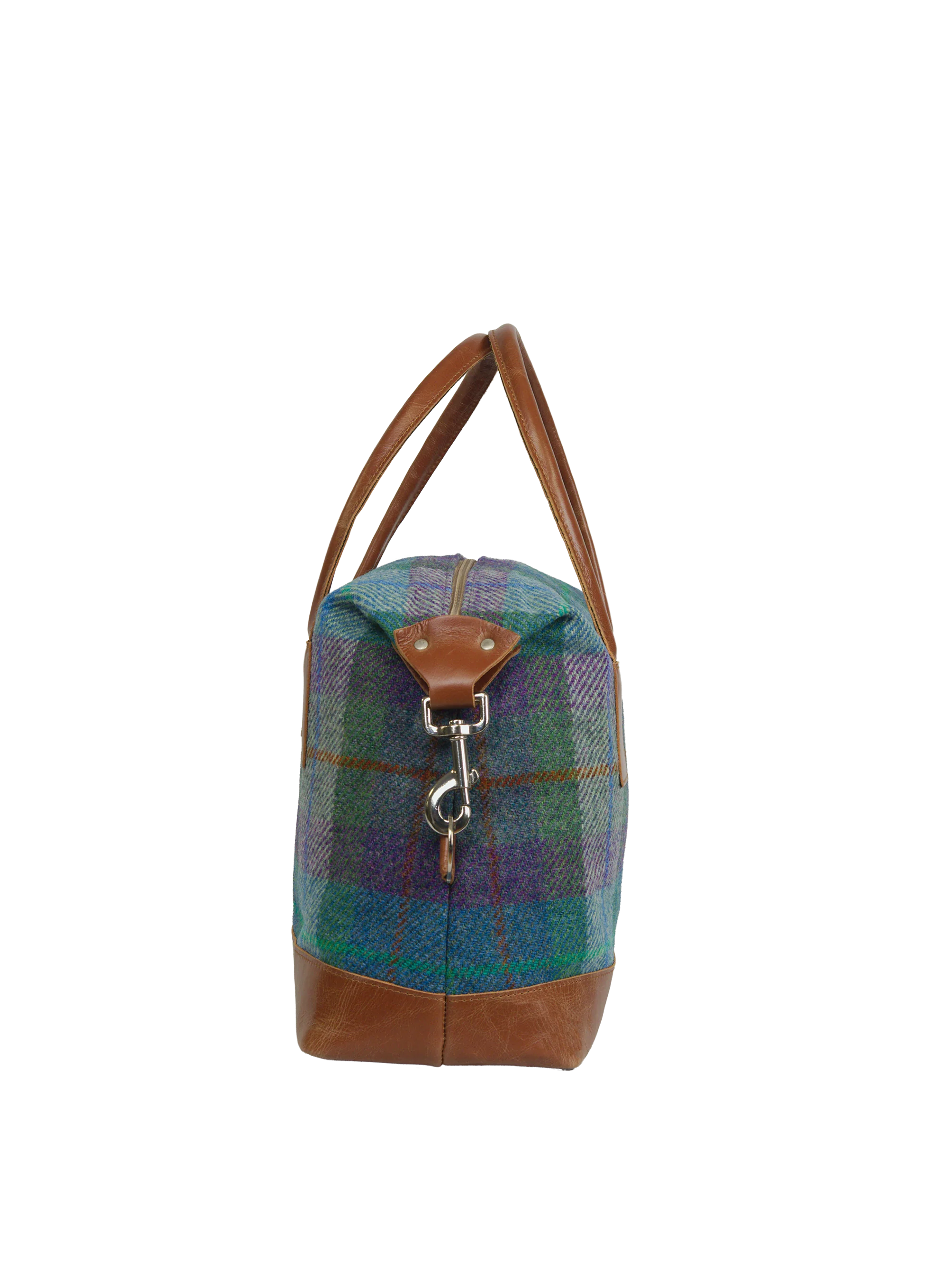 Harris Tweed St Kilda Bag - A0173 (Tan Leather) - Image 4