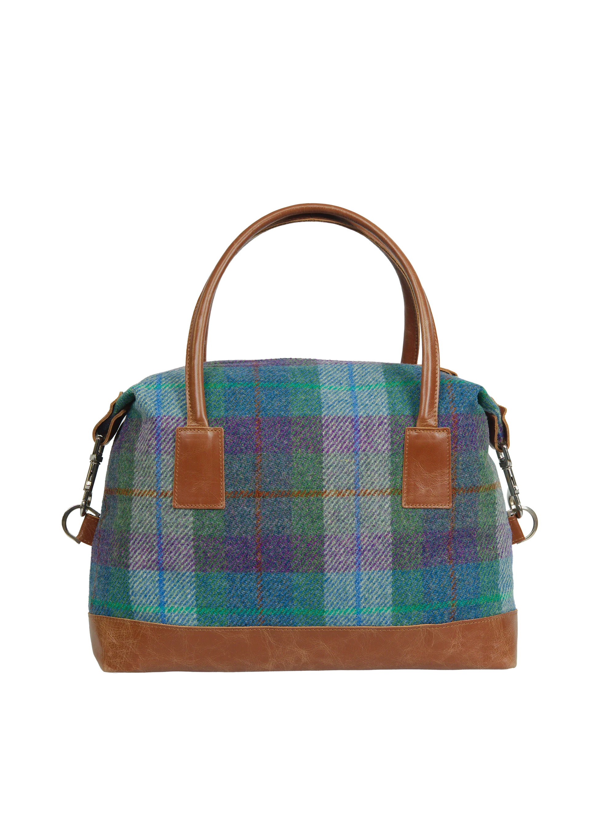 Harris Tweed St Kilda Bag - A0173 (Tan Leather) - Image 5