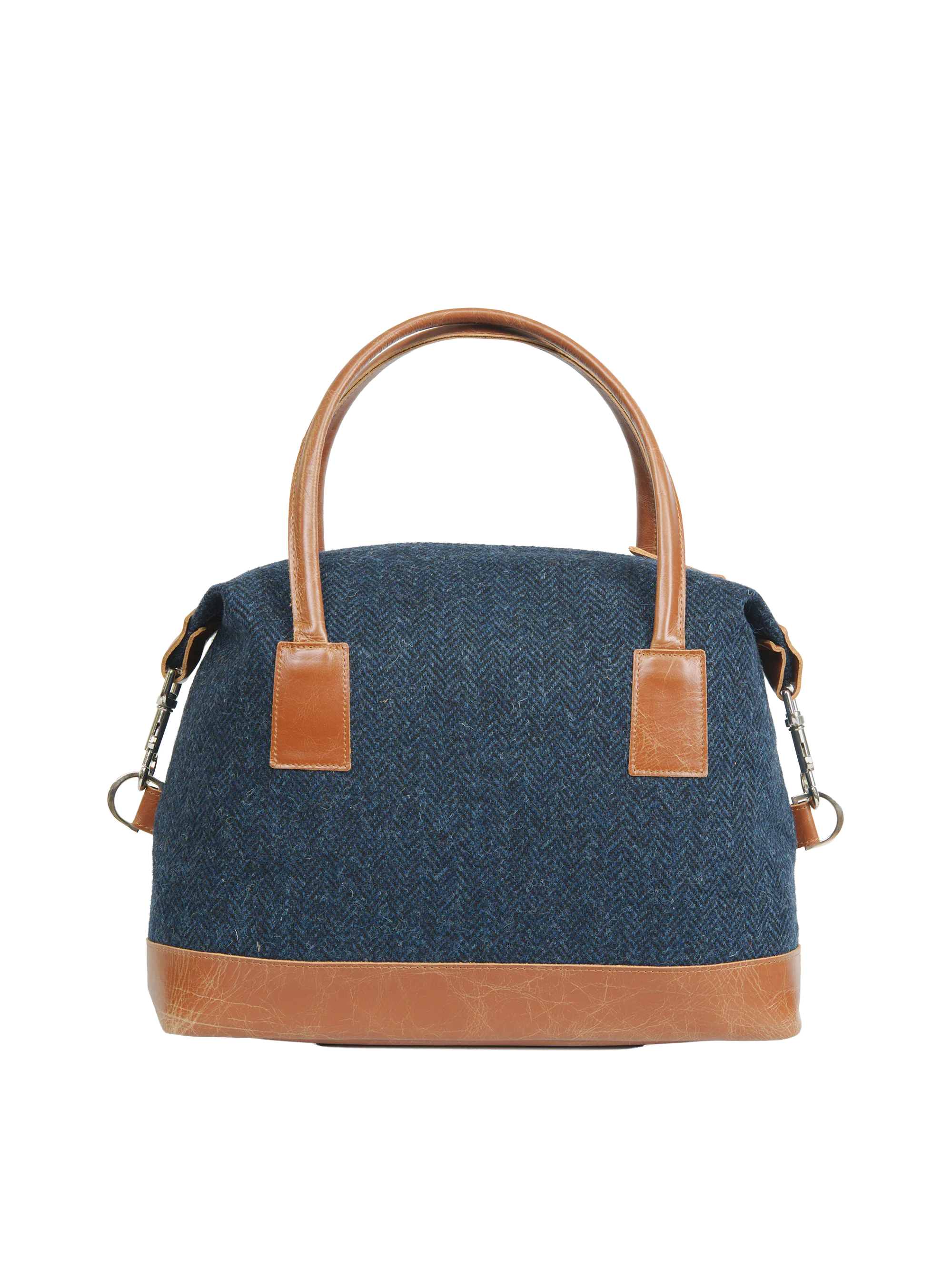Harris Tweed St Kilda Bag - HB104 (Tan Leather) - Image 5