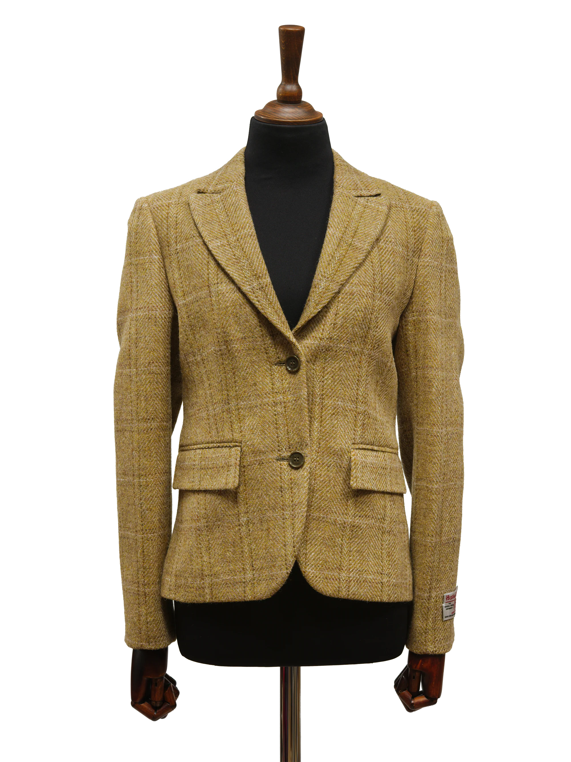 Harris Tweed Tammy Jacket - Ochre Check