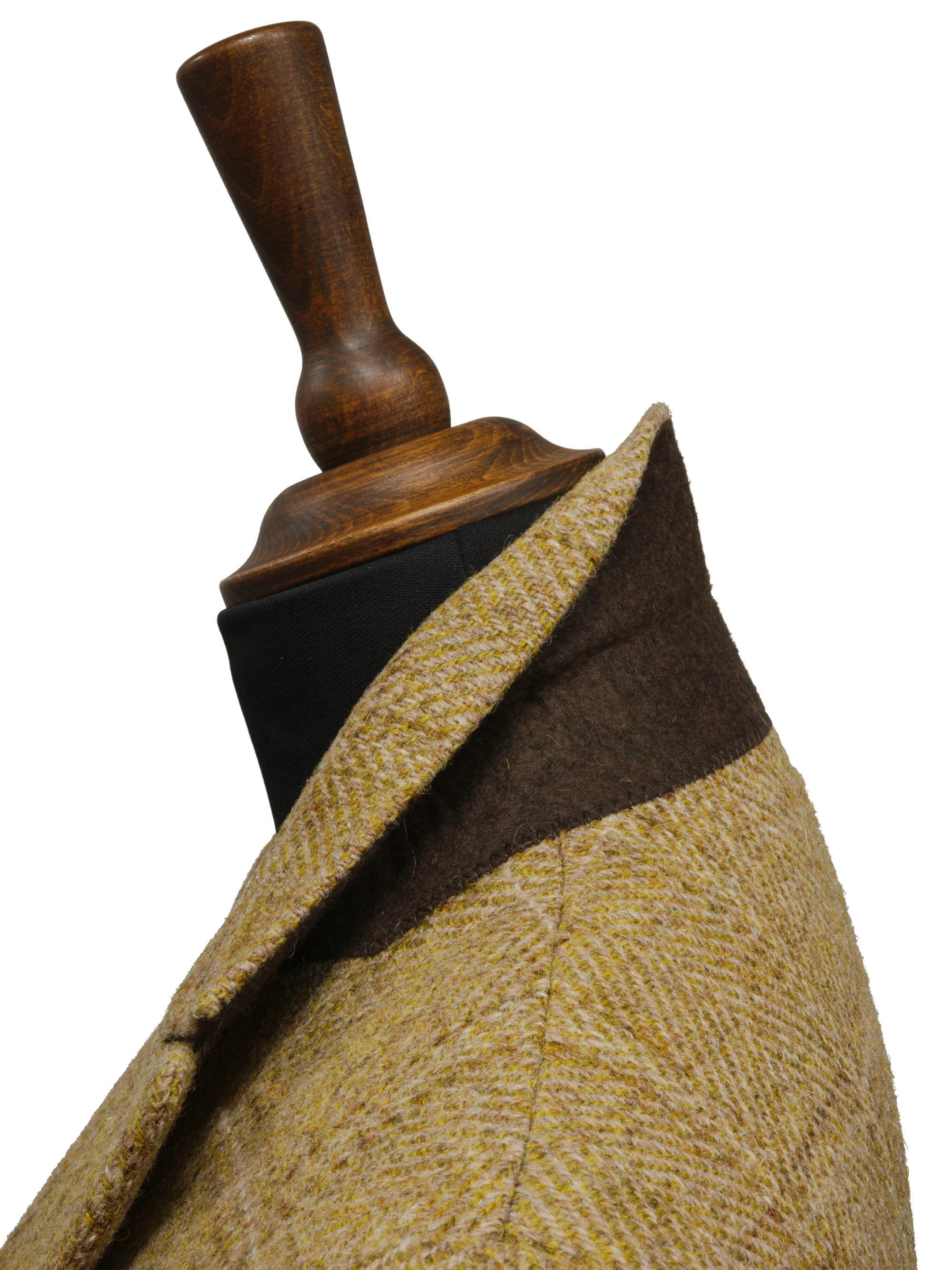 Harris Tweed Tammy Jacket - Ochre Check - Image 5