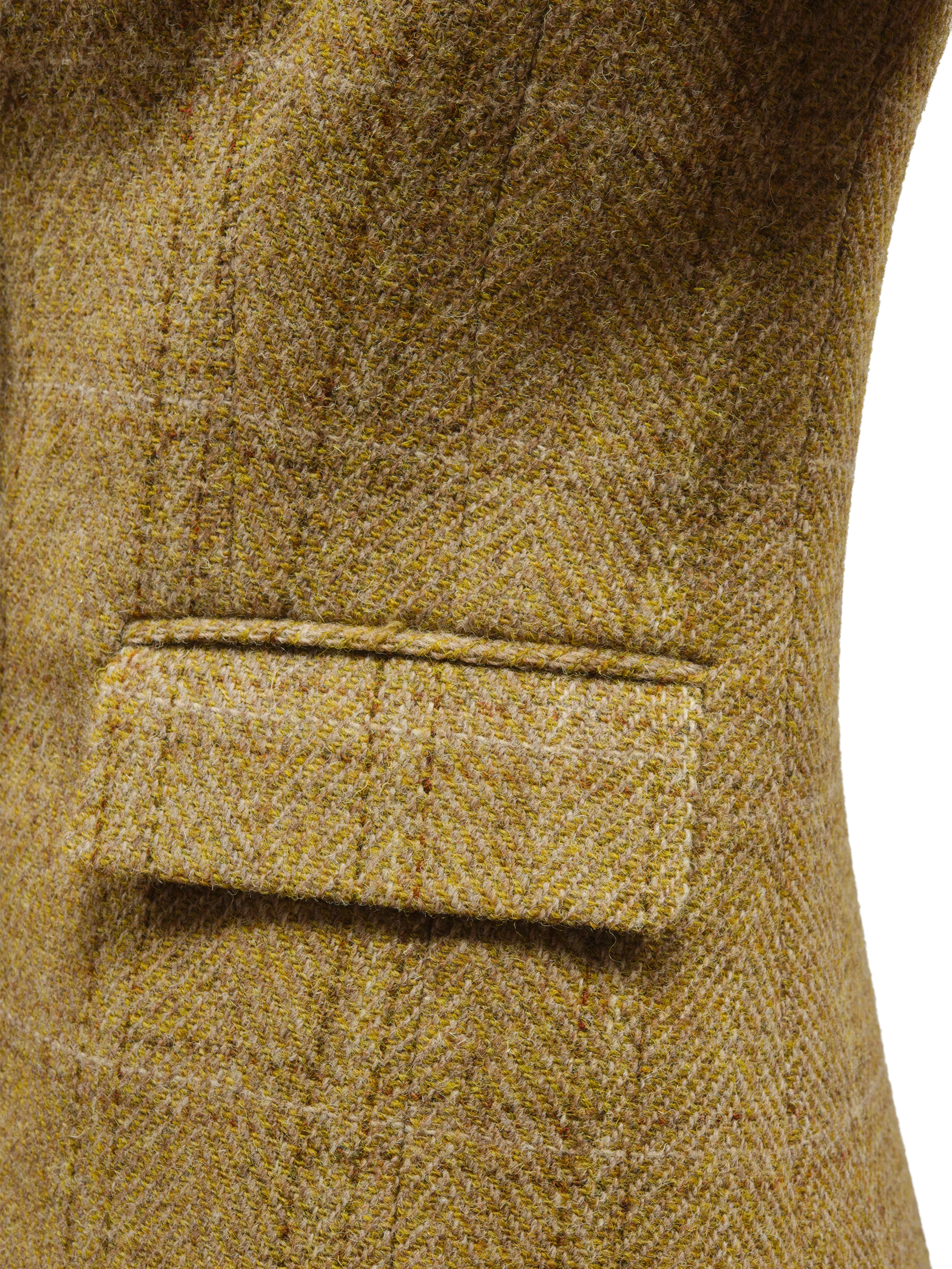 Harris Tweed Tammy Jacket - Ochre Check - Image 6