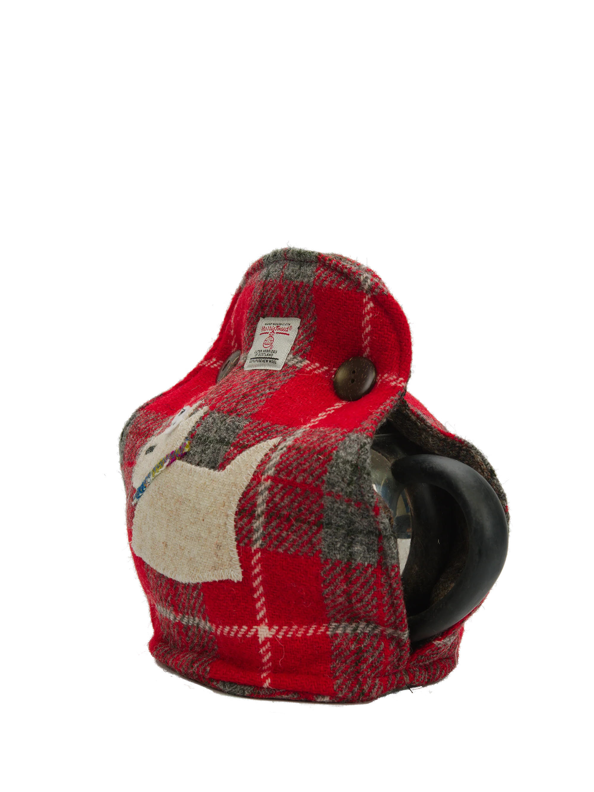 Harris Tweed Tea Cosy - A0101 Westie (Left) - Image 2