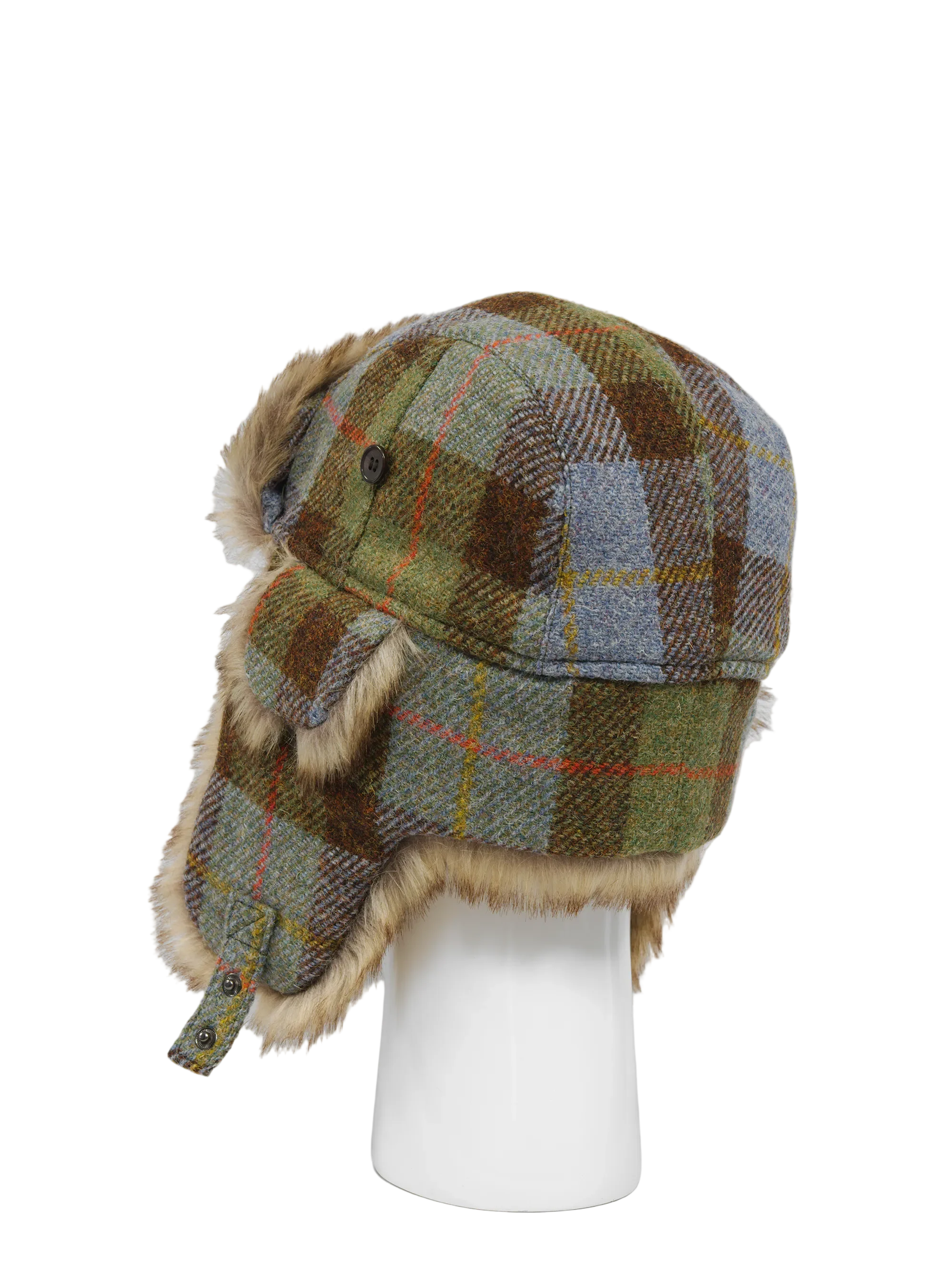 Harris Tweed Trapper Hat - A017 - Image 4