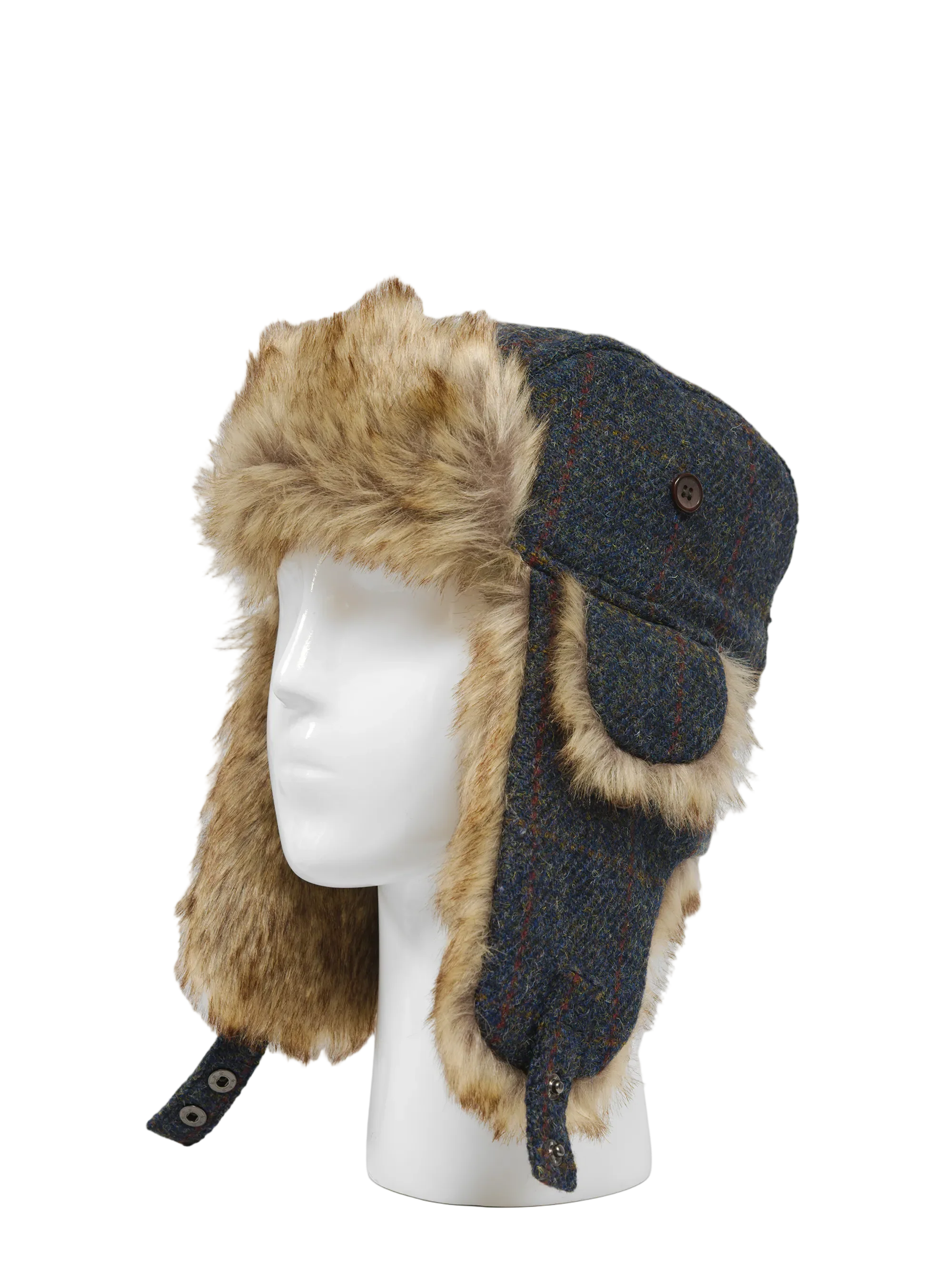 Harris Tweed Trapper Hat - A0239