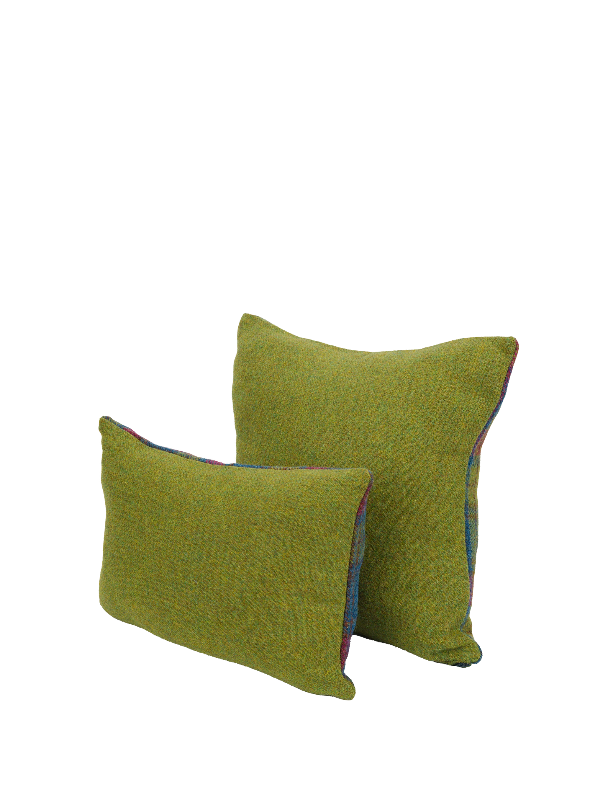 Harris Tweed Two Tone Cushion - A0195/339 - Image 2