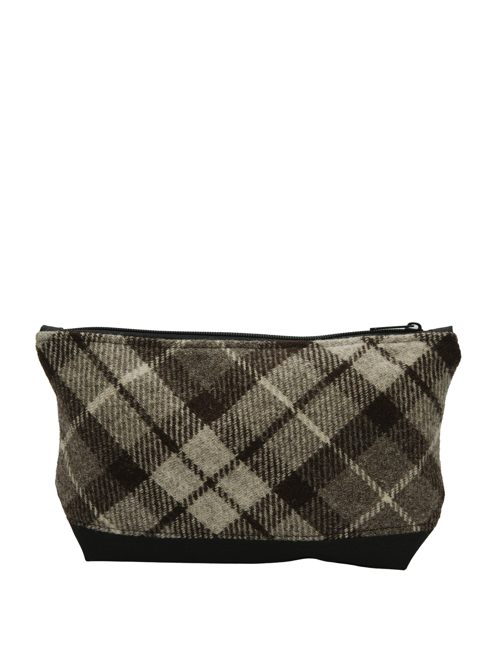 Harris Tweed Washbag - A0245 (C) (Black) - Image 3