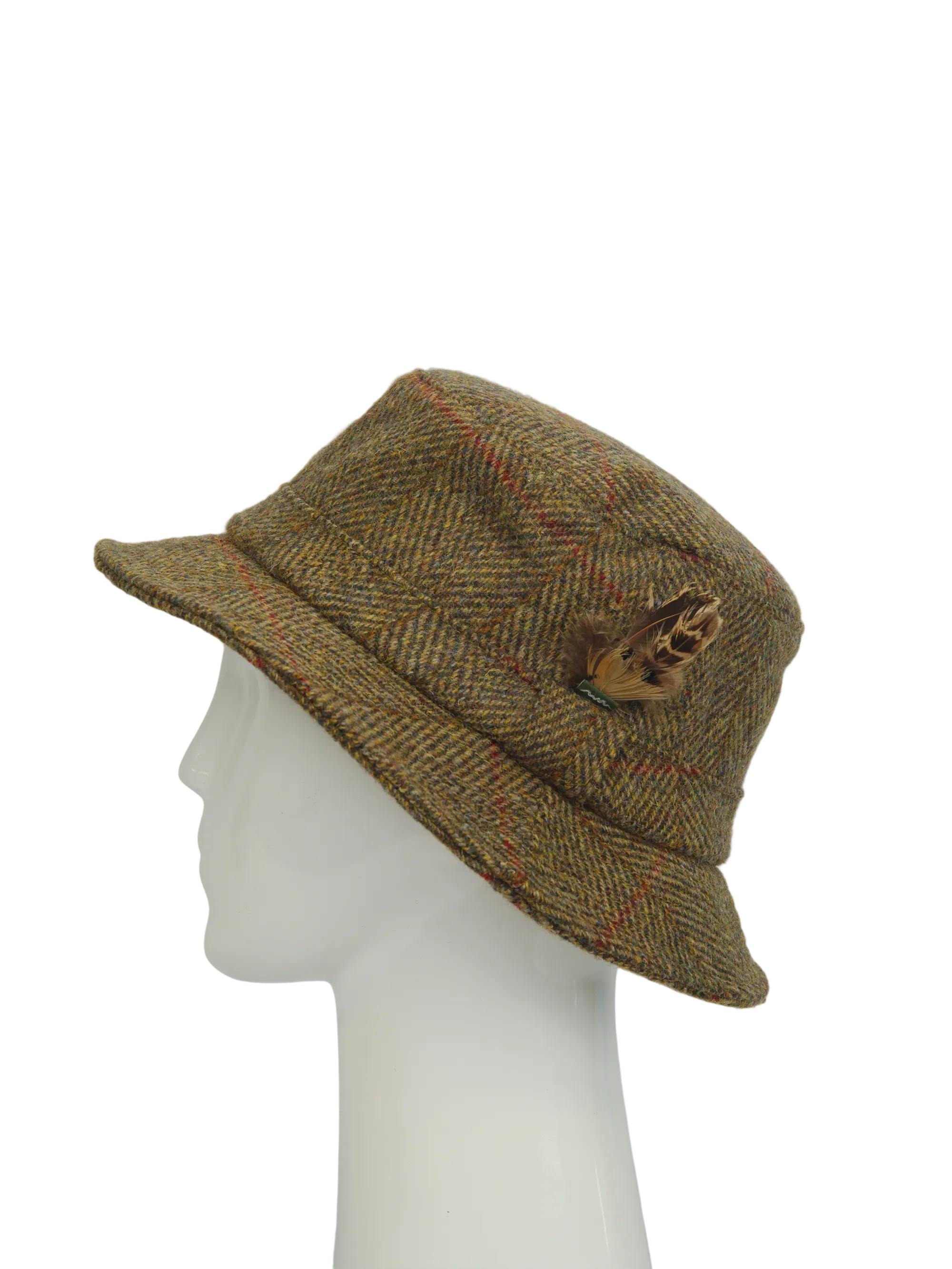 Harris Tweed Whithorn Grouse Hat HB67 - Image 4